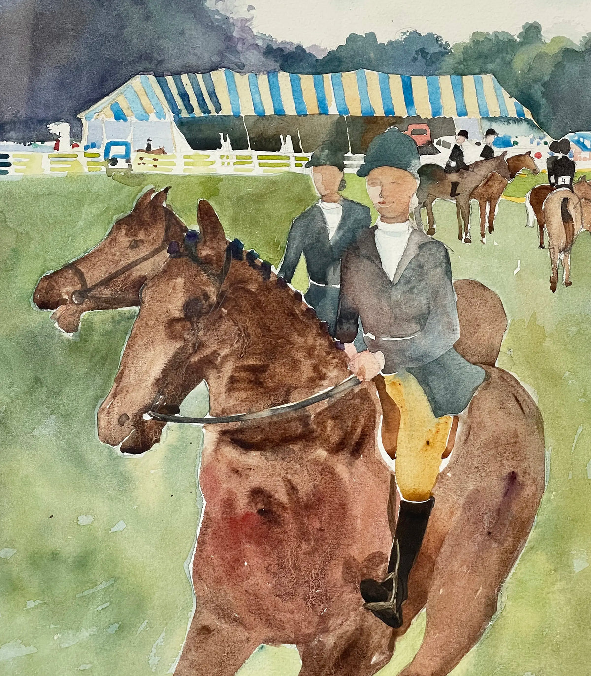 18085, Tuftsie Whelihan , Wilton Riding Club, c. 1978