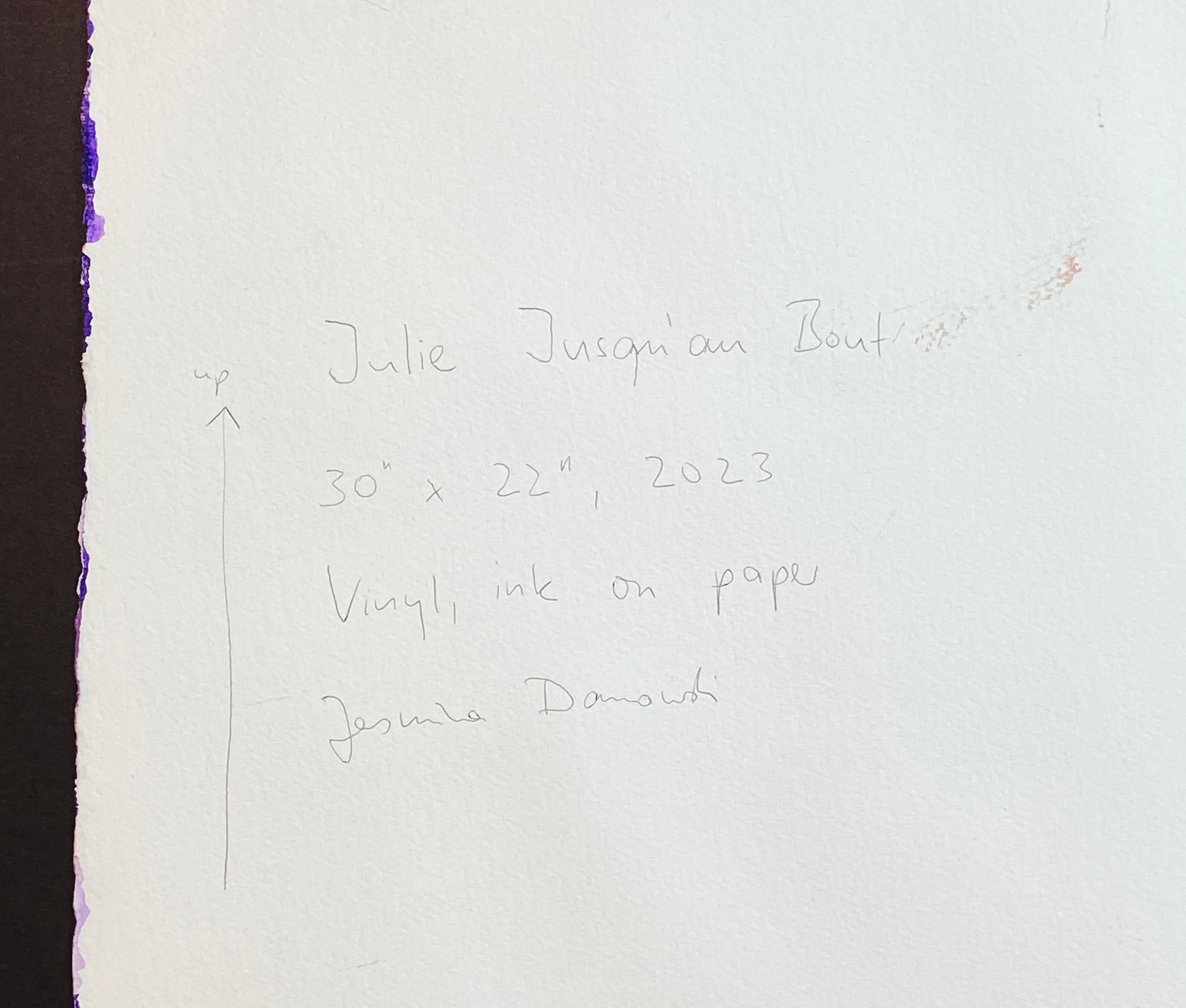 18470, Jasmina Danowski, Julie Jusqu'au Bout, 2023