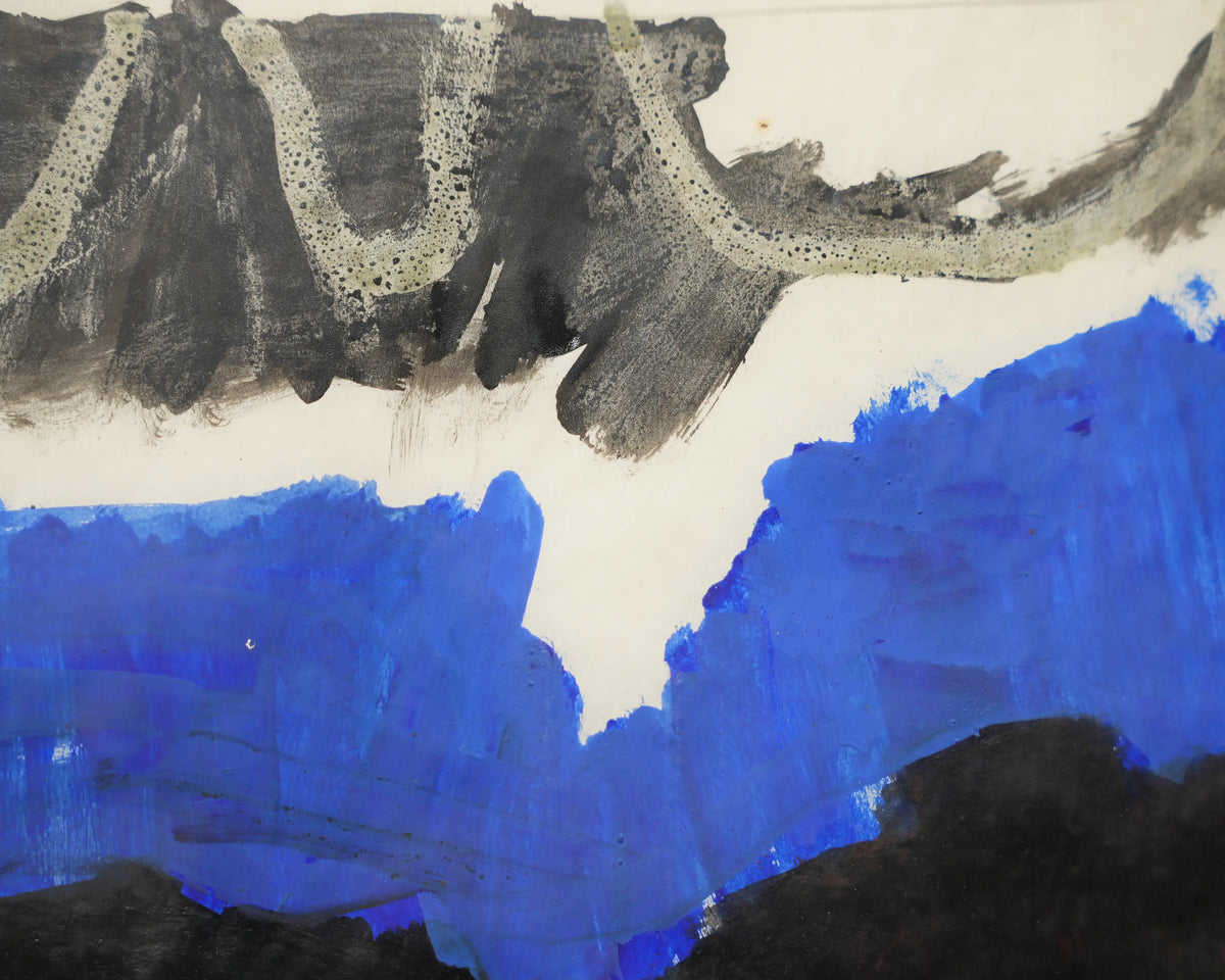 18949, Edward Dugmore, Black, Blue and White, 1966