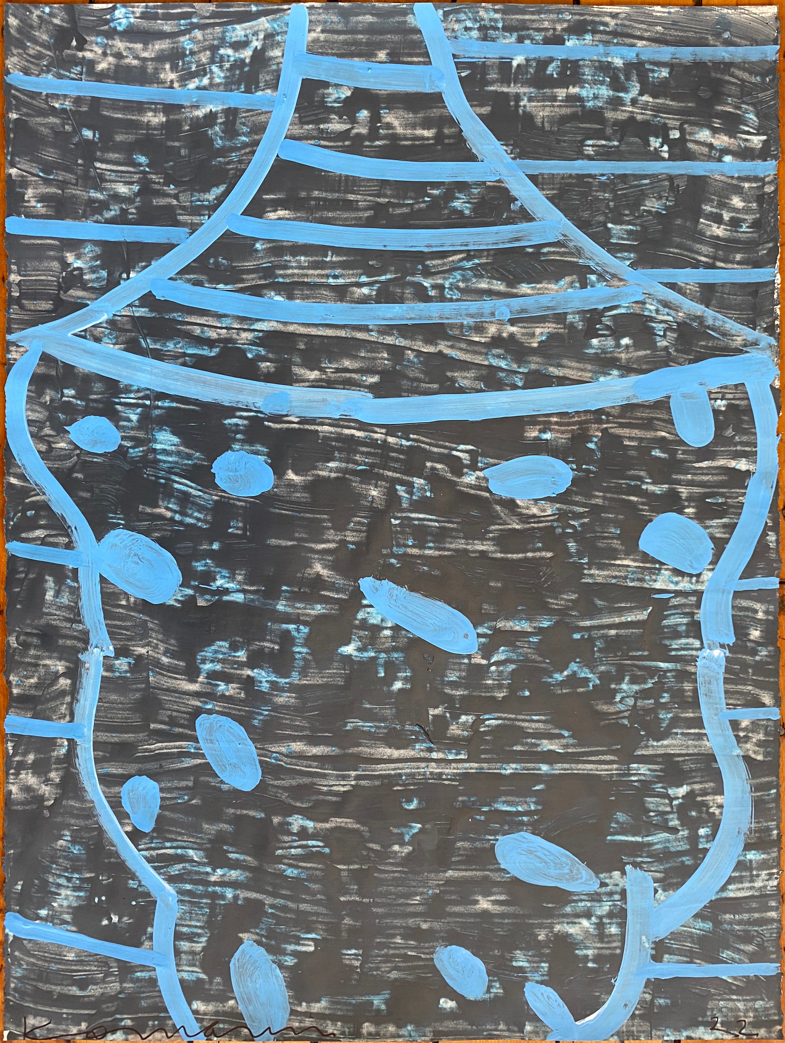 17445, Gary Komarin, Vessel Bogota #3, 2022