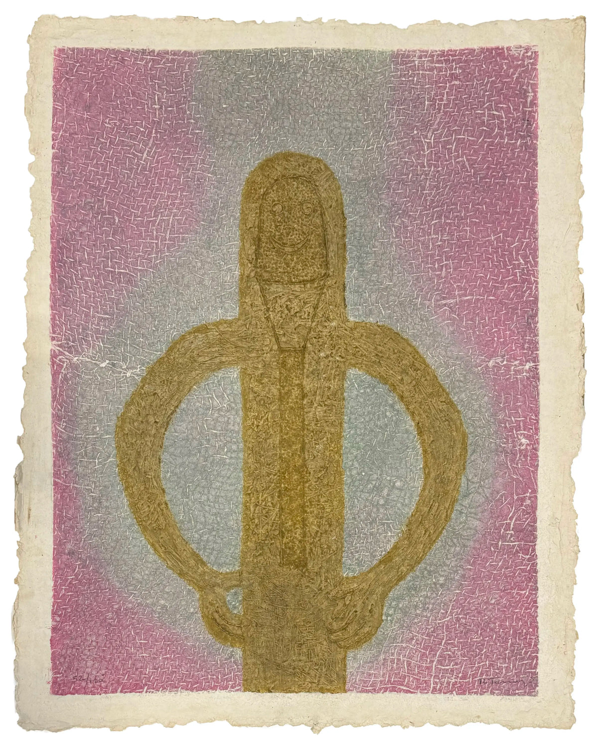 18793, Rufino Tamayo, Personaje con red, 1982