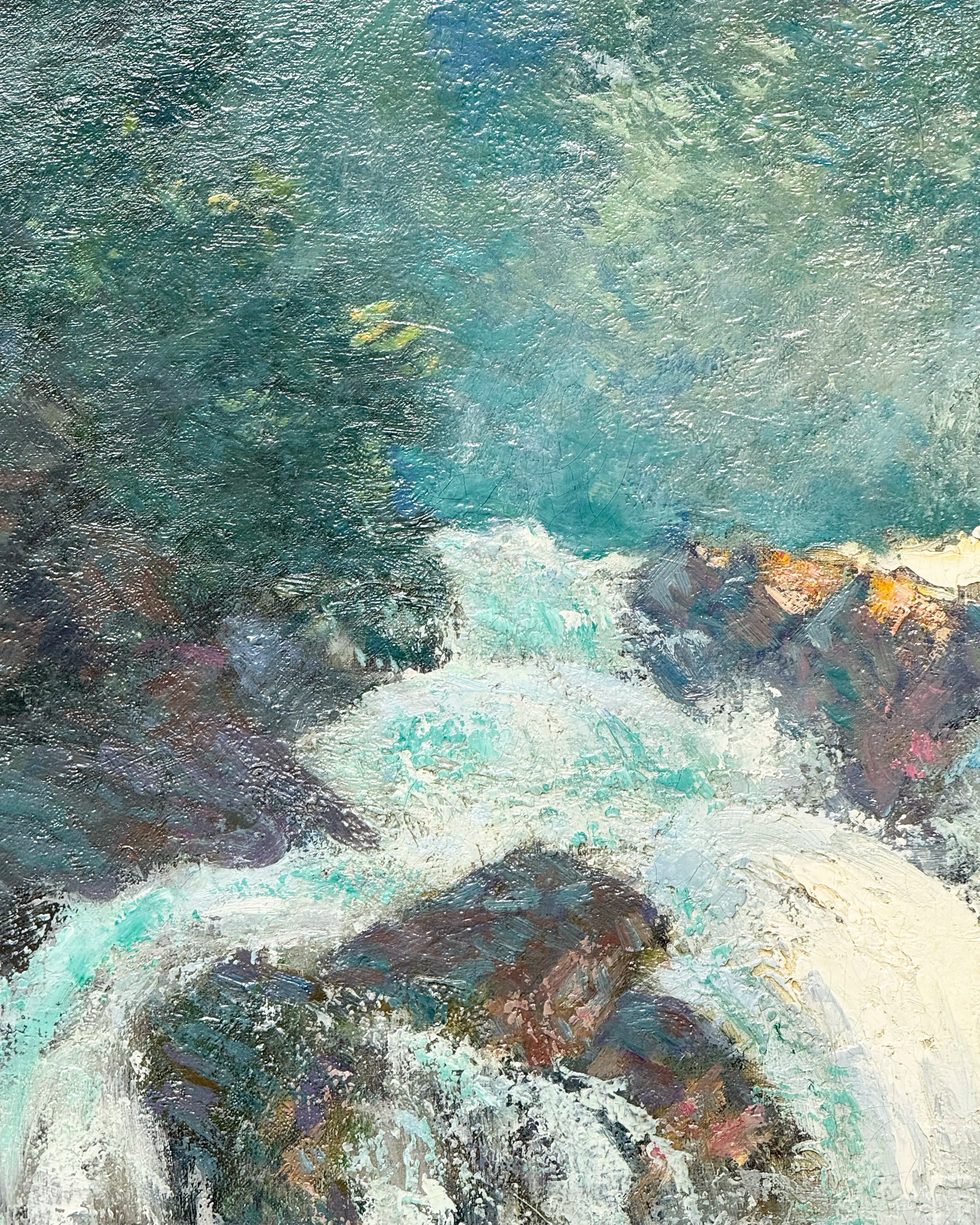 16396, Gifford Beal, Waterfall, 1909