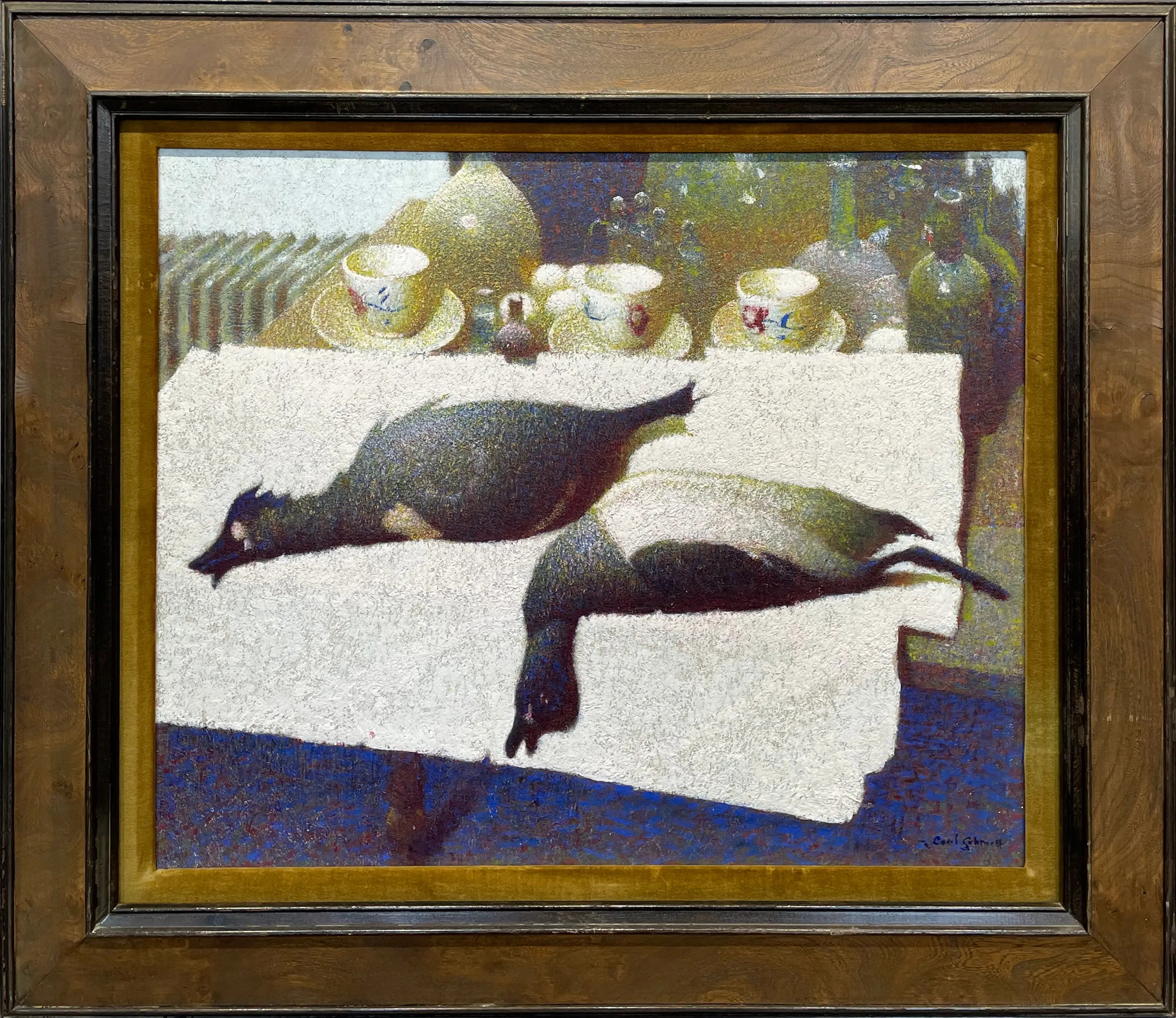 16047, Carl Schmitt, Ducks in the Studio, c. 1973