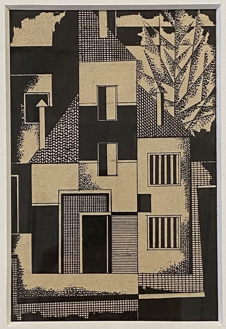 16899, Carl Holty, Paris, House #1, 1930
