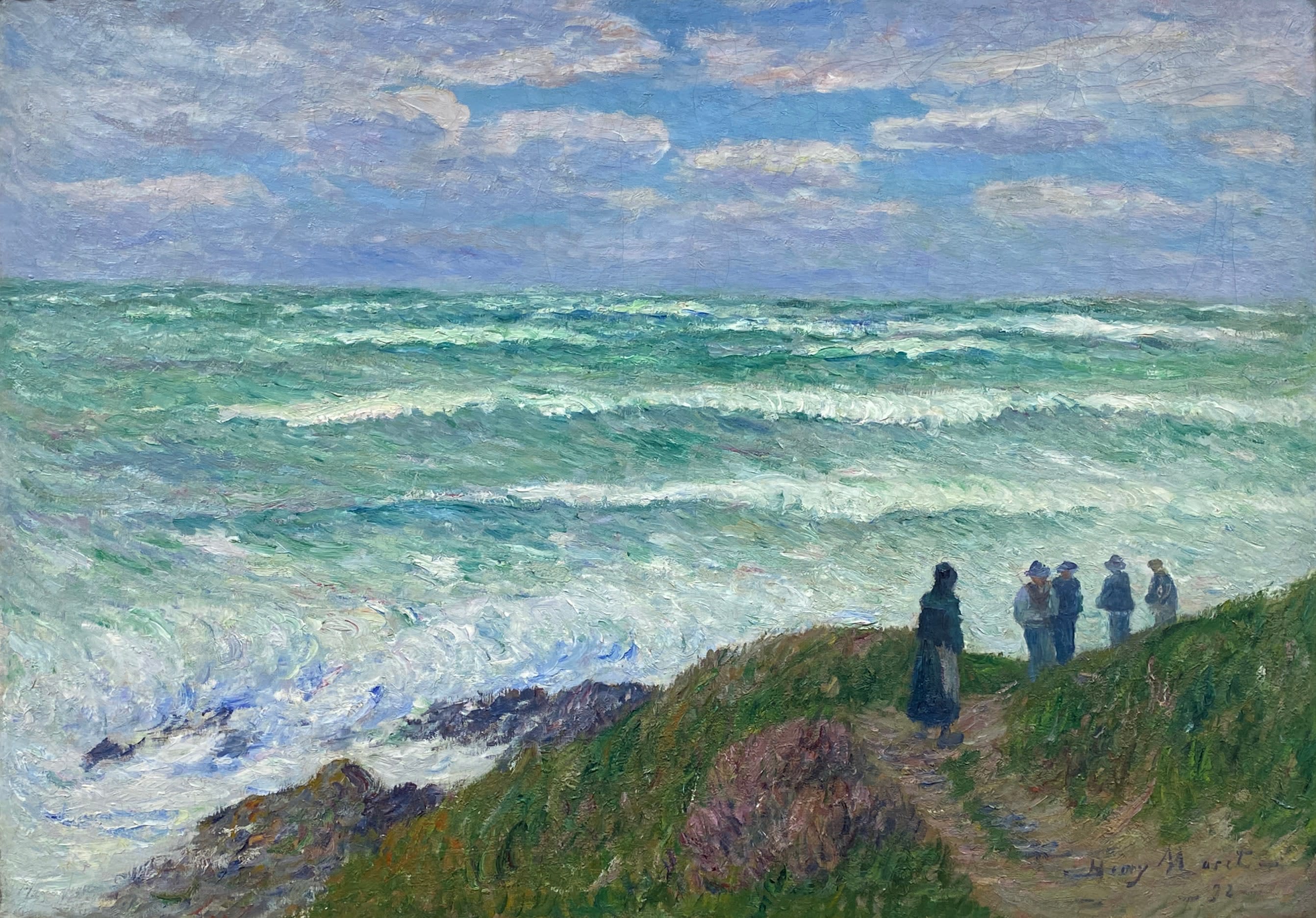 16245, Henry Moret, Gros Temps, 1892