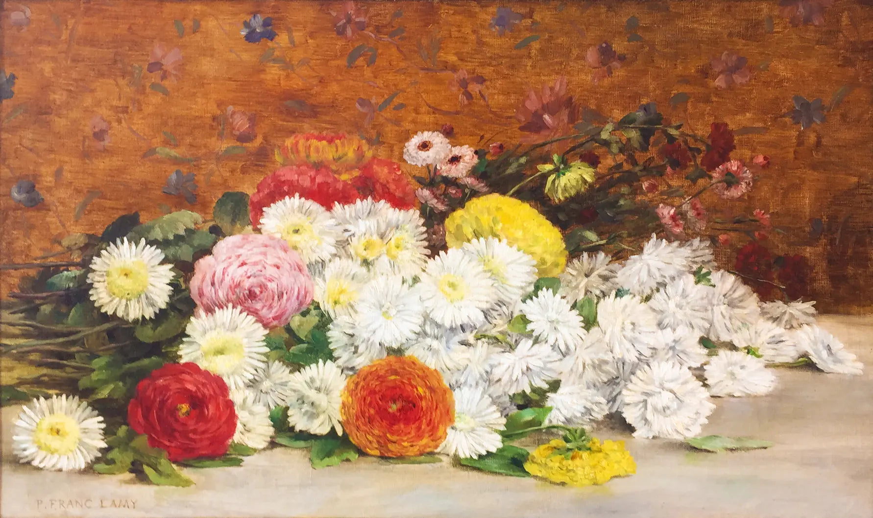 15869, Pierre Désiré Eugène Franc Lamy, Bouquet de Jardin, Circa 1890