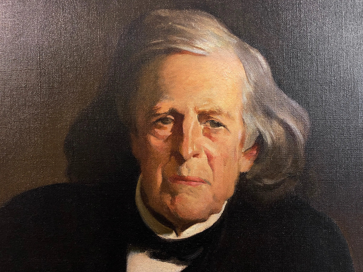 14597, John White Alexander, Portrait of Mercer Beasley, Circa 1880