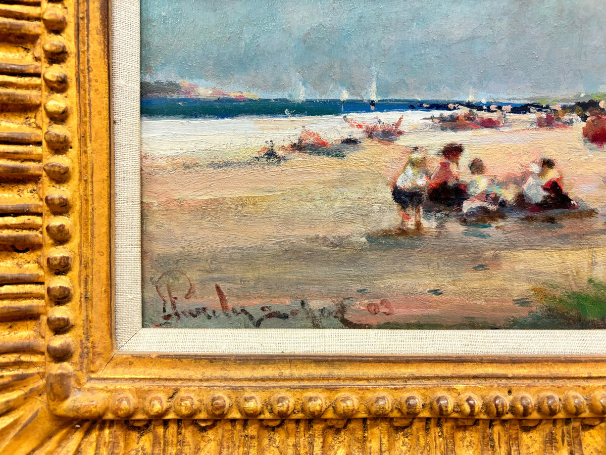 15408, Donald R. Purdy, Heavy Skies at the Beach, 2003