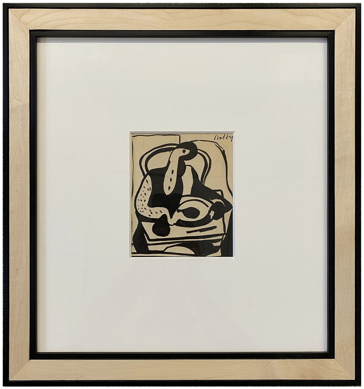 16894, Carl Holty, Dessin #3, 1931