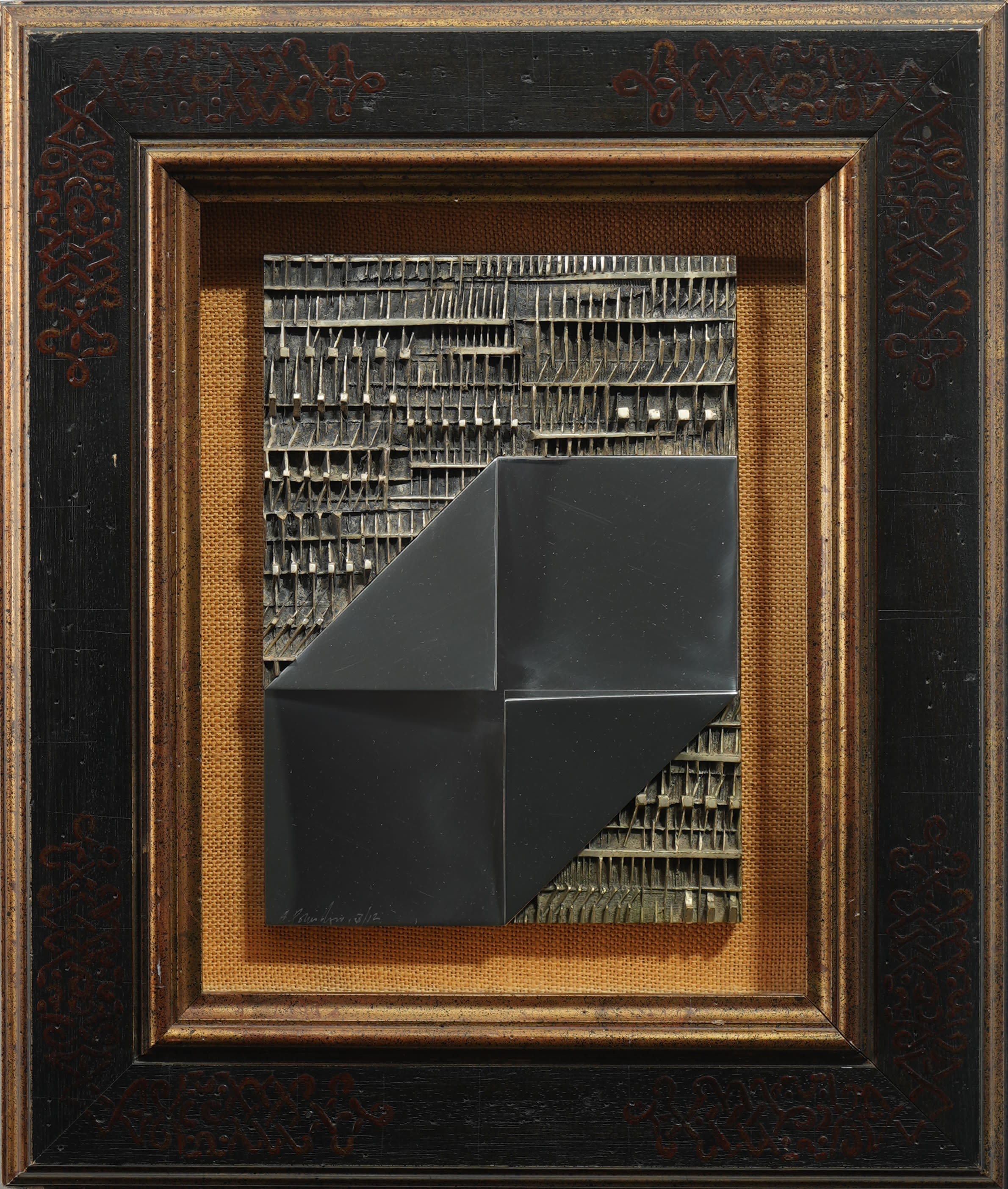 18798, Arnaldo Pomodoro, Bozzetto per Tavola Quarta, 1974