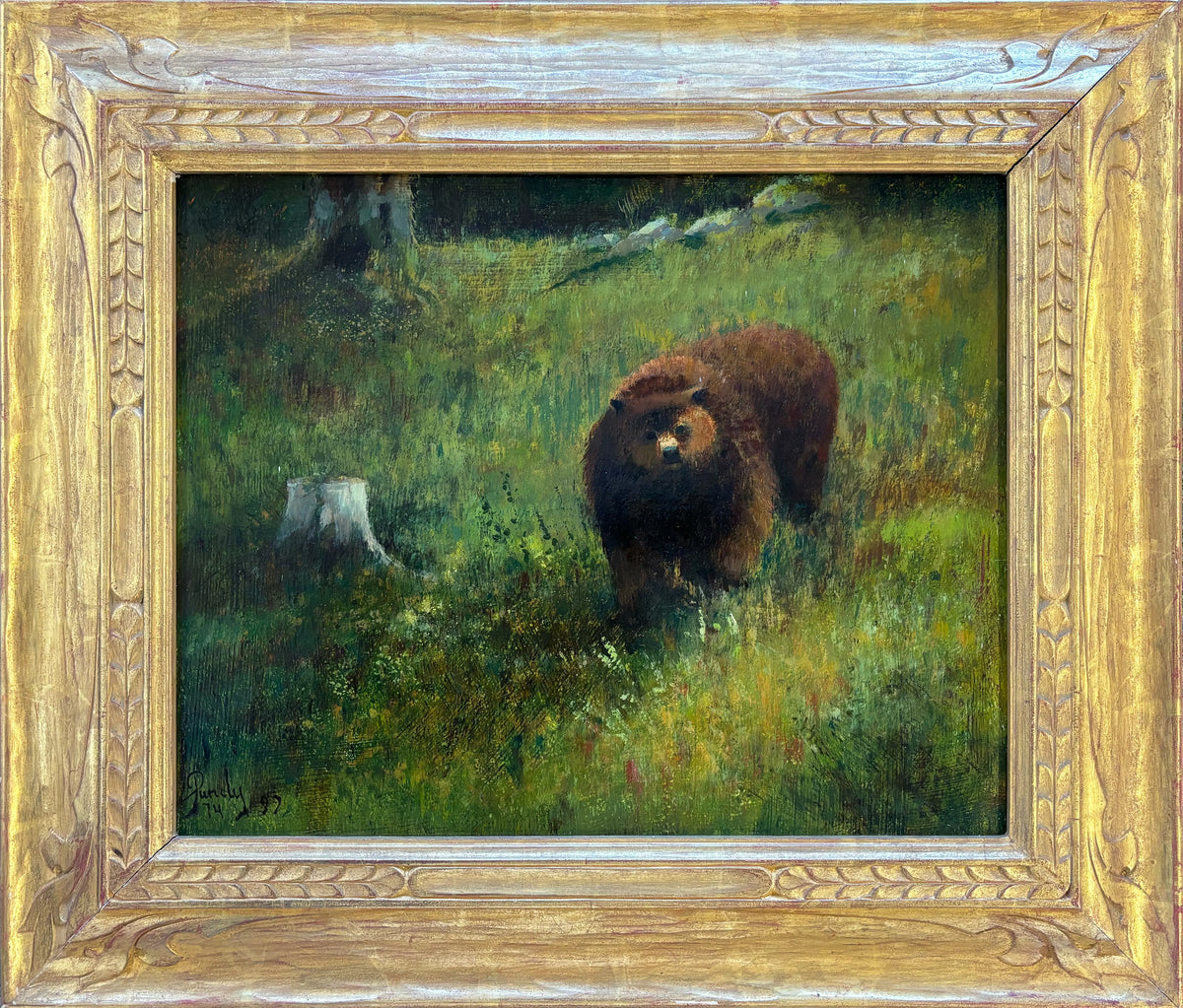 15360, Donald R. Purdy, Grizzly in the Wild, 1974, finished 1979