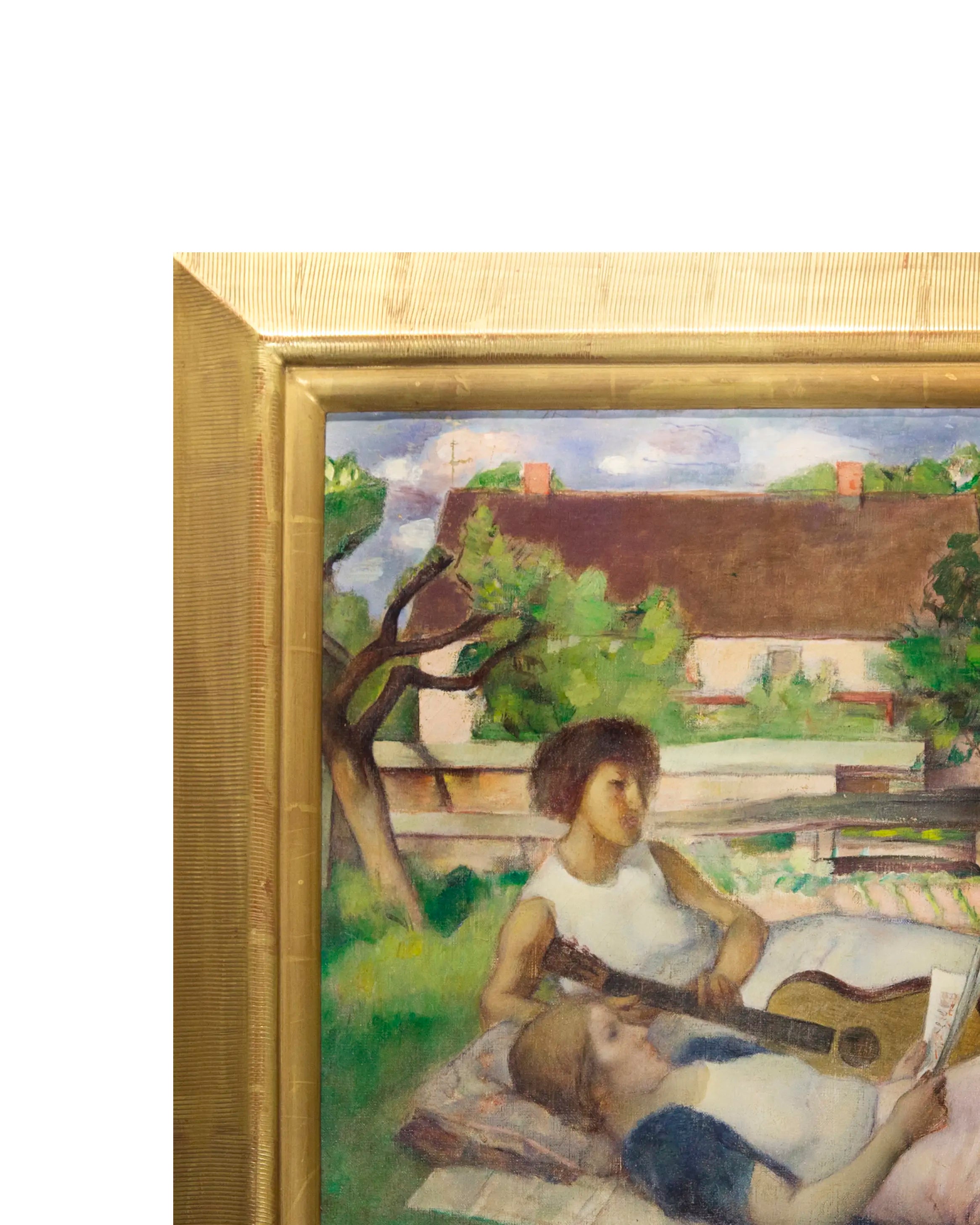 15722, Simka Simkhovitch, Out Doors, 1933