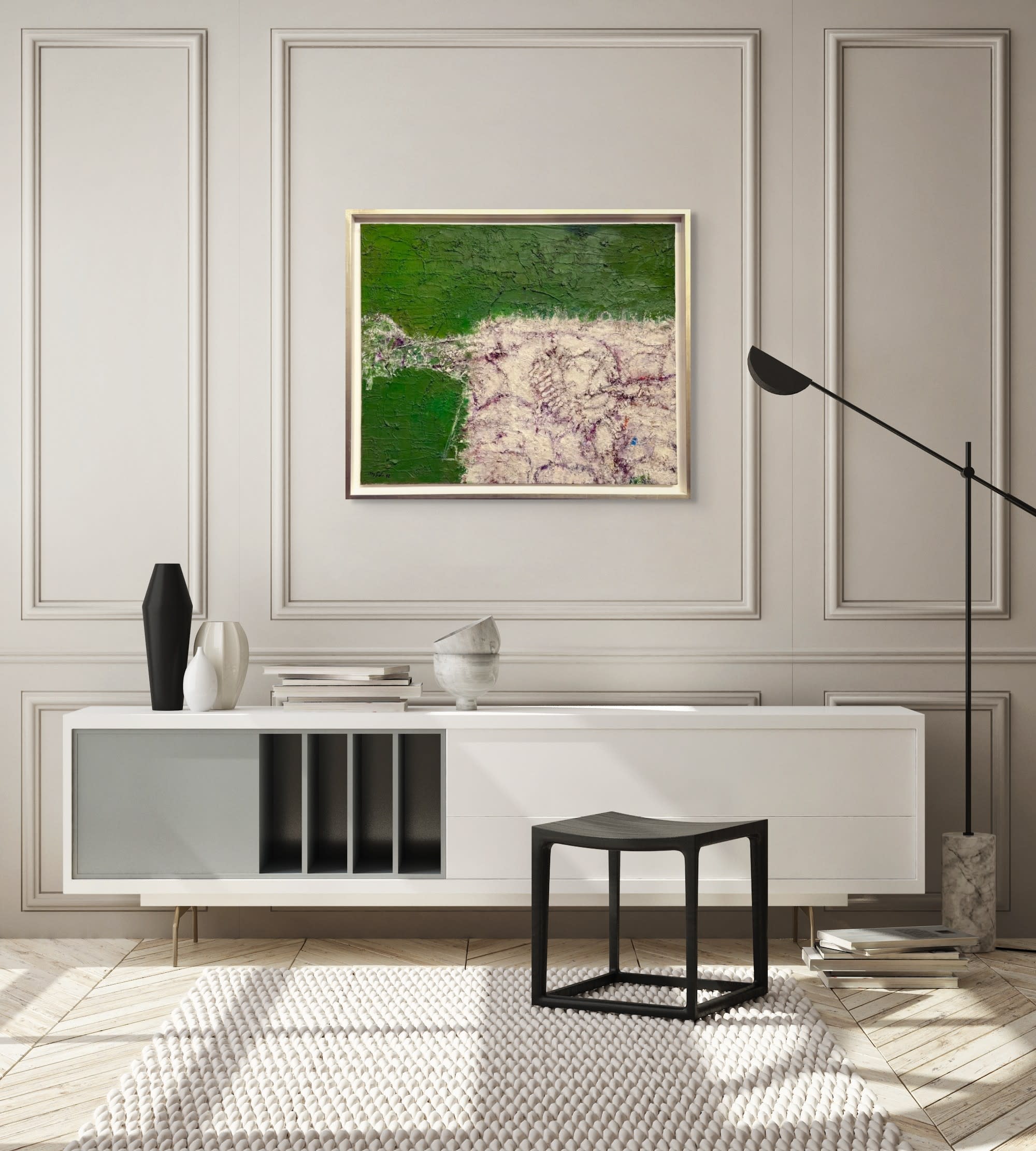 18764, Key Sato, Paysage d' Homme, 1972