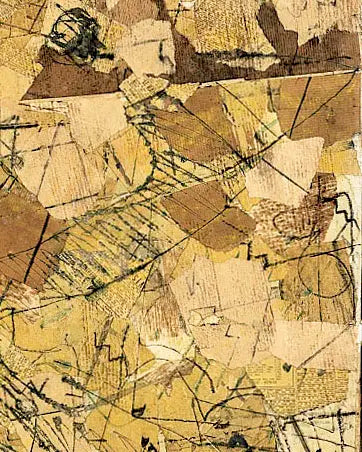 15371, Georges Noël, Palimpseste éclaté, Dated lower left: 1964