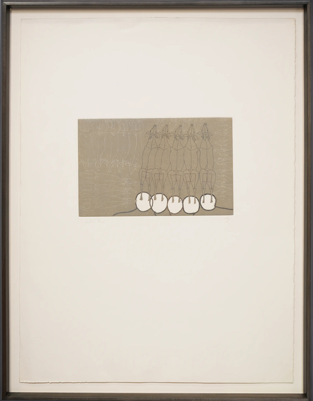 18892, Francisco Toledo, Venados, 1975