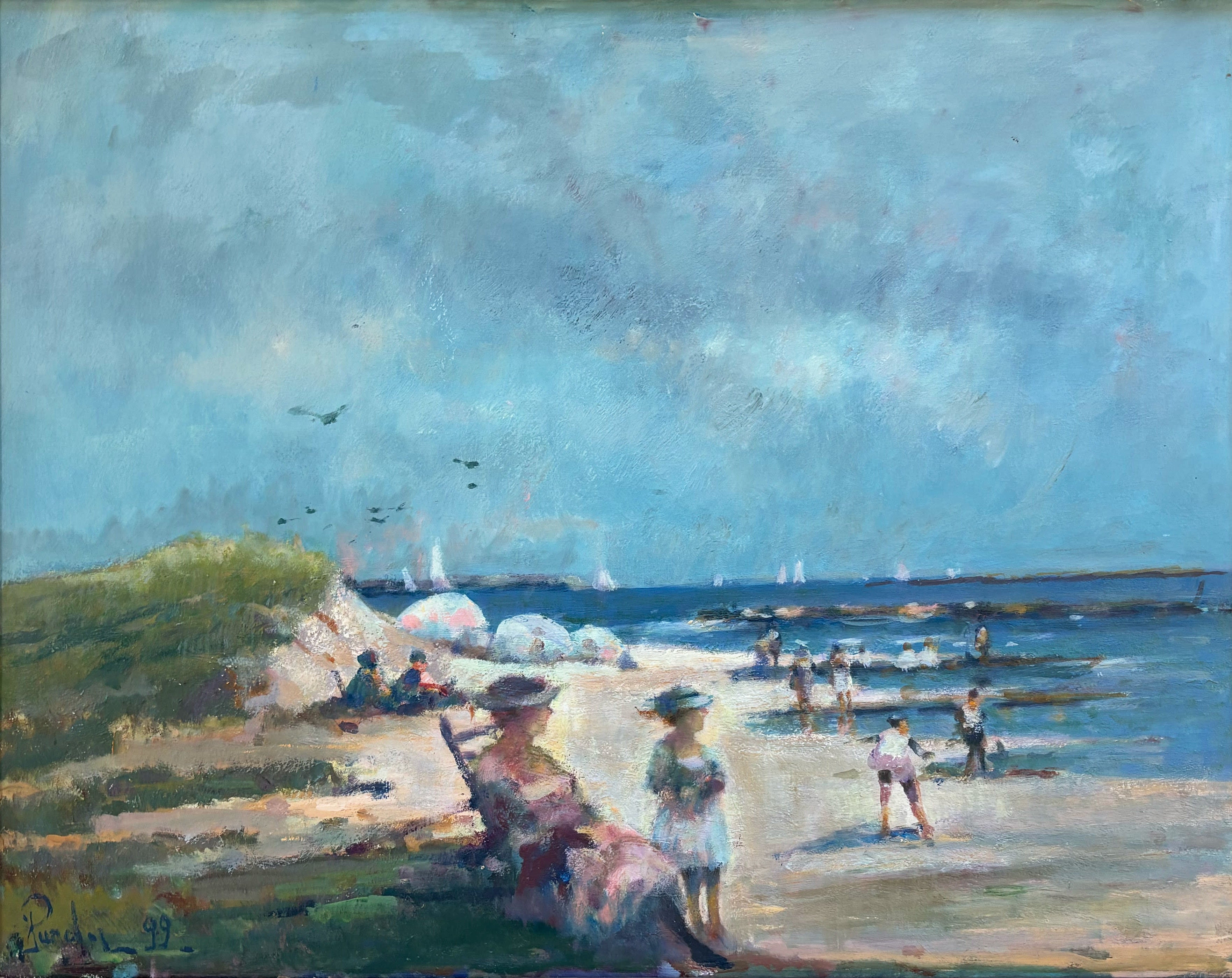 15372, Donald R. Purdy, A Day at the Beach, 1999