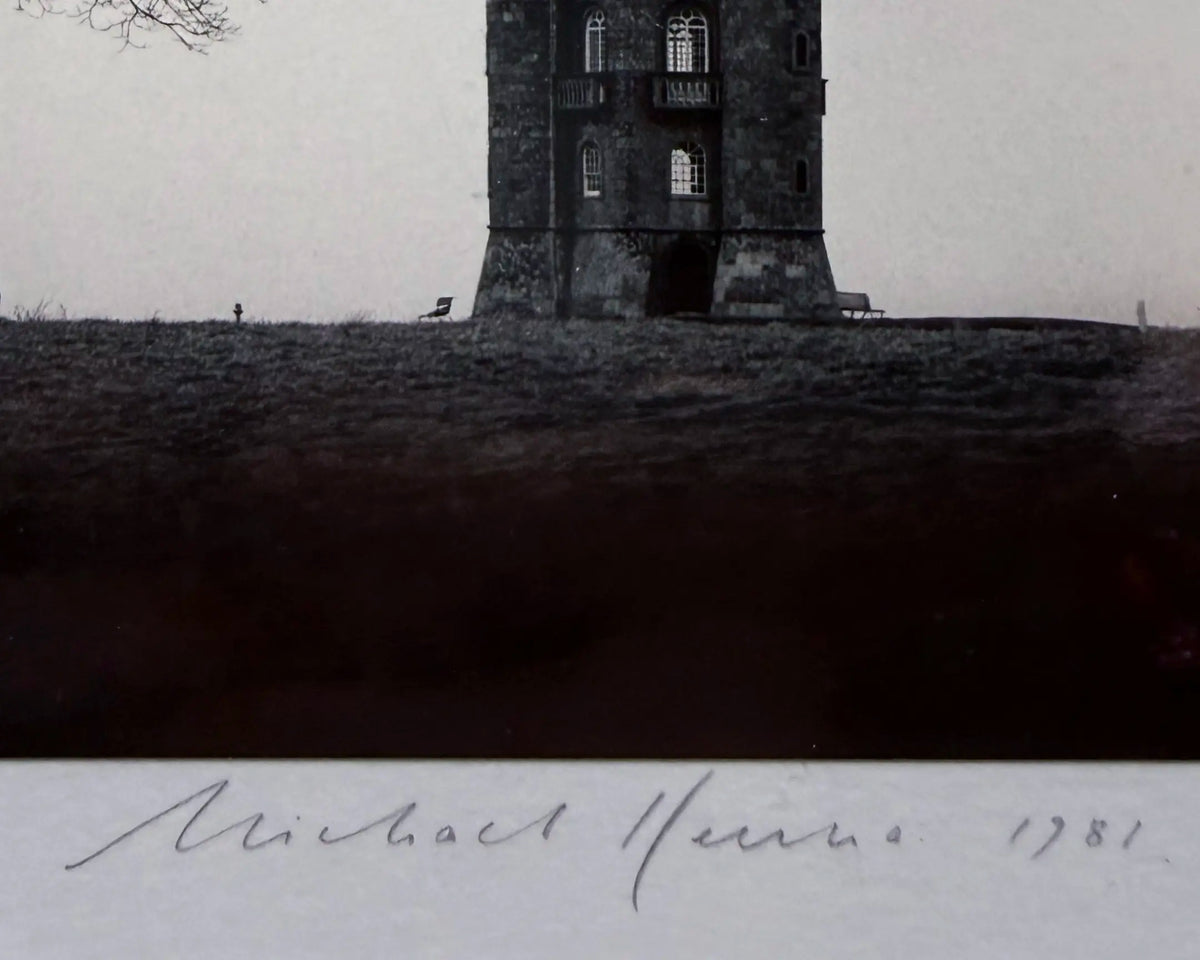 18898, Michael Kenna, Broadway Tower, Worcestershire, England, 1981, printed 1992