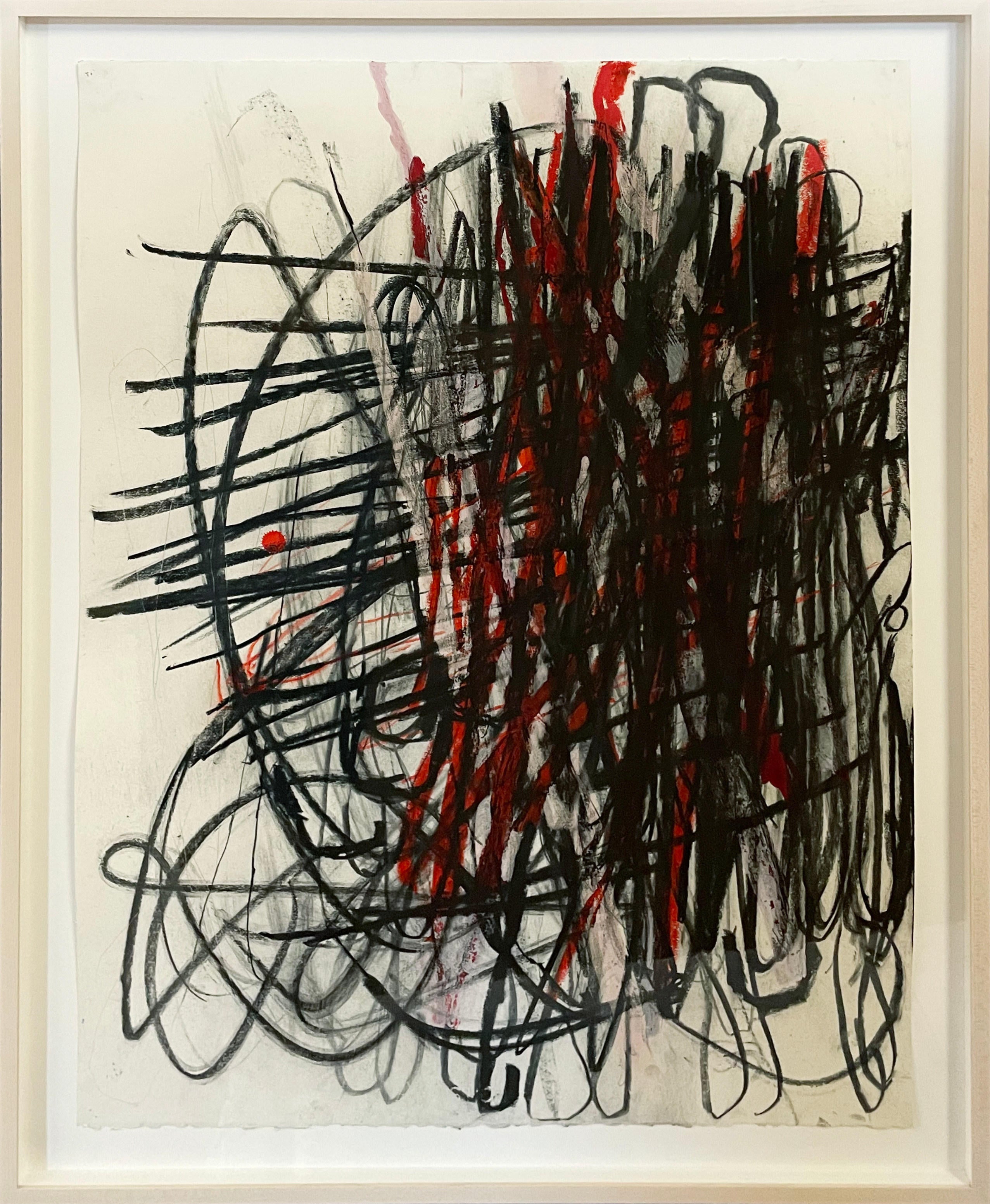 18074, Mary Mcdonnell, Untitled (Red/Black2), 2012