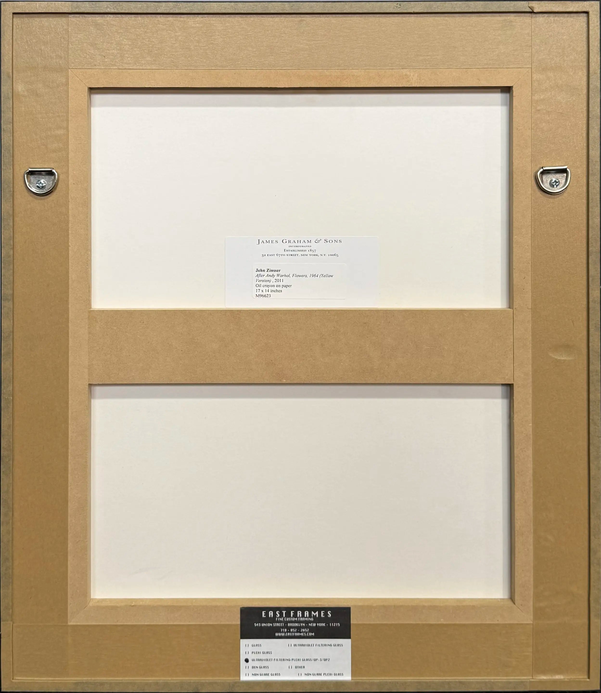 13408, John Zinsser, After Andy Warhol, Flowers, 1964 (Yellow Version), 2011