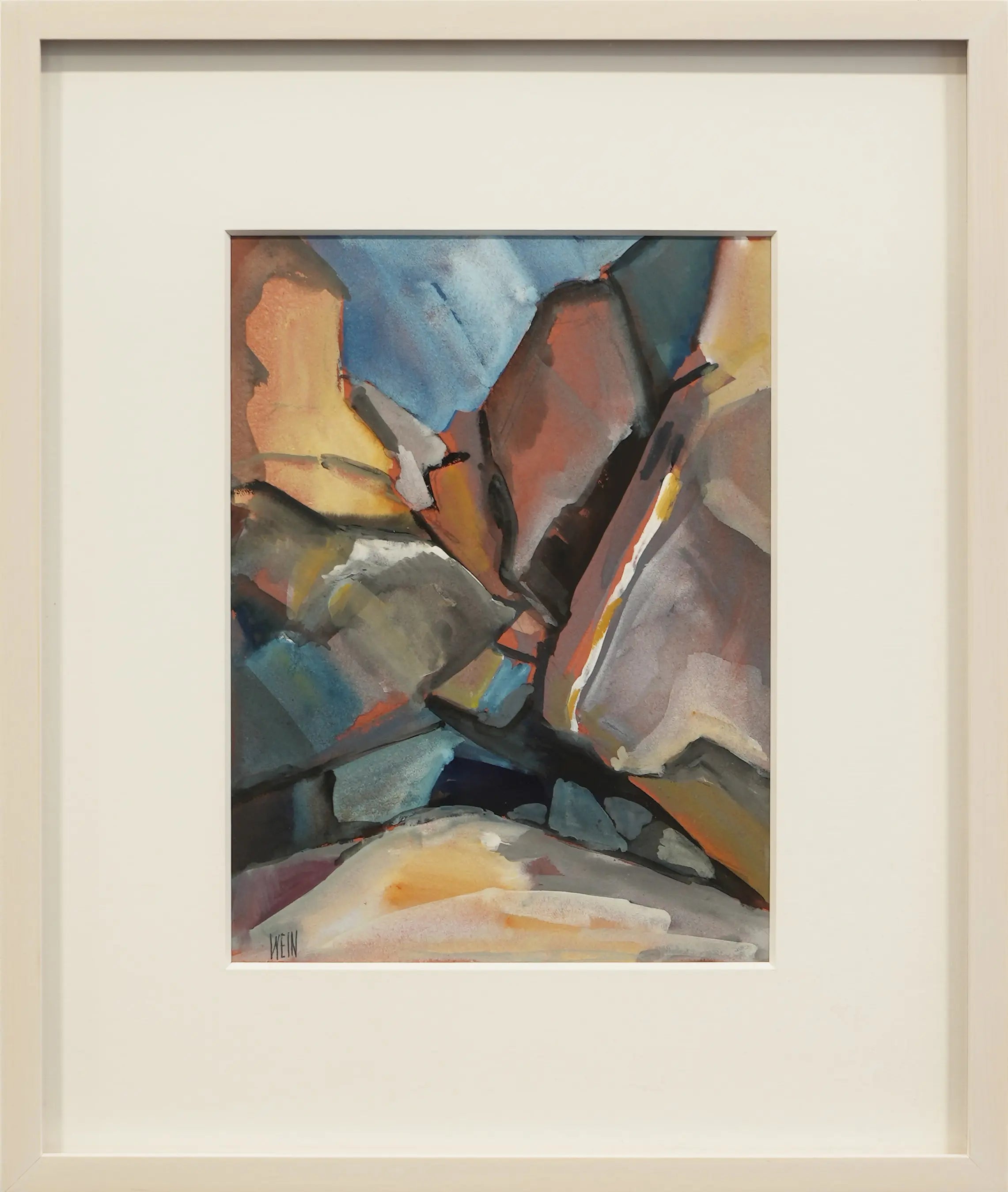 16582, Albert Wein, Rocky Formation; Monhegan (Red Rocks)