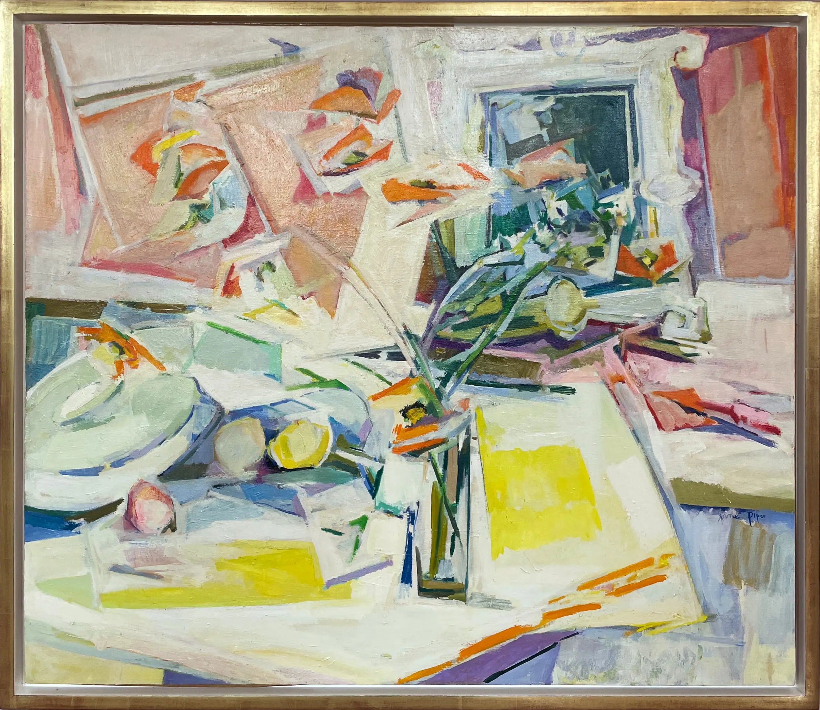 17176, Jane Piper, Poppies by a Victorian Mirror, 1982