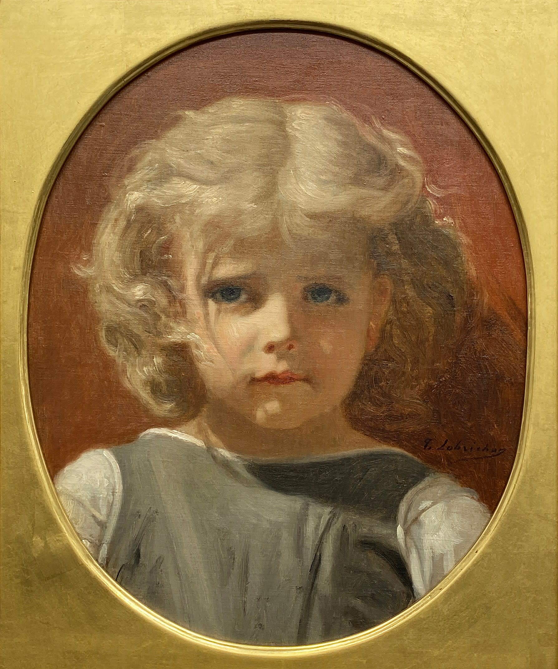 15988, Timoléon Marie Lobrichon, La Petite Penseur, c. 1865