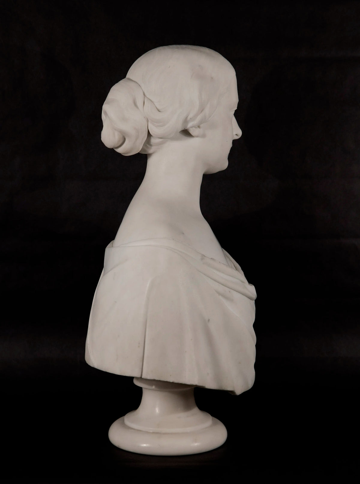 15983, Erastus Dow Palmer, Bust of Elizabeth S. Plumb, 1851