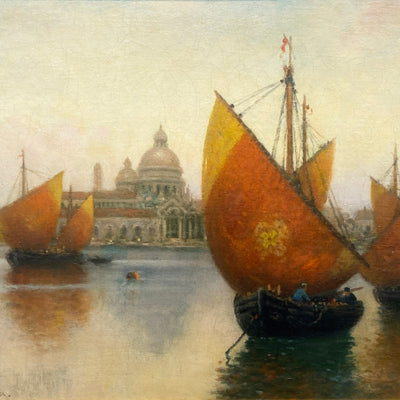 18585, Frank Russel Green, Dusk, Venice, c. 1911-18