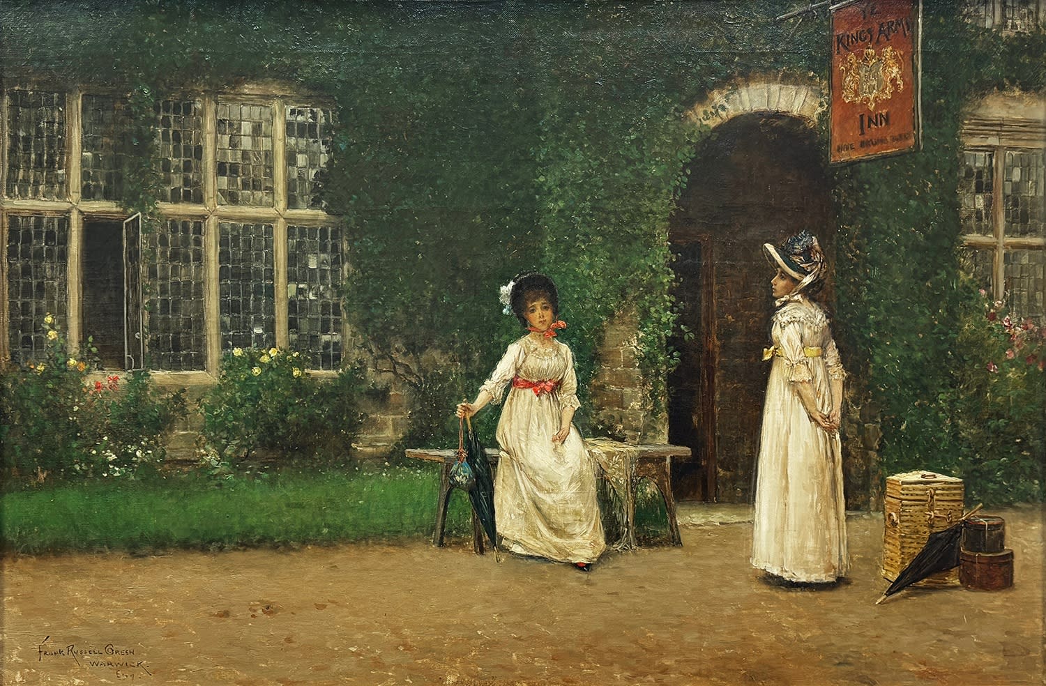 18755, Frank Russel Green, Ye King's Arms, Warwick