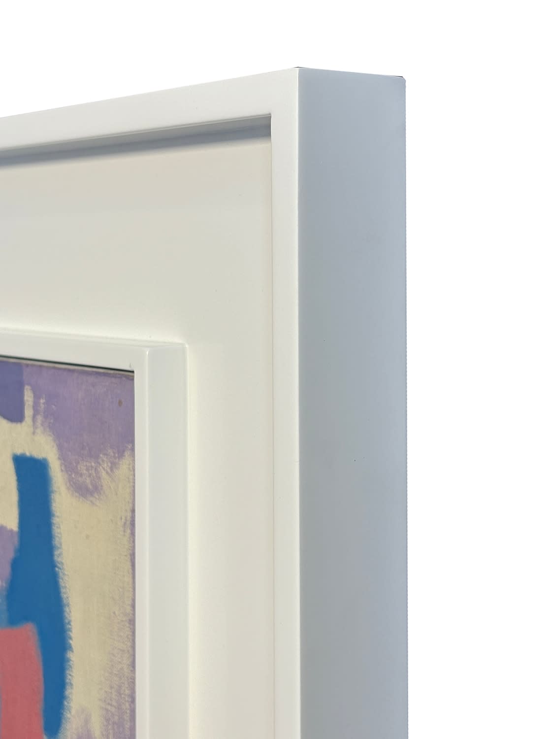 18115, Carl Holty, Color Theory Red Blue White Green, circa 1959