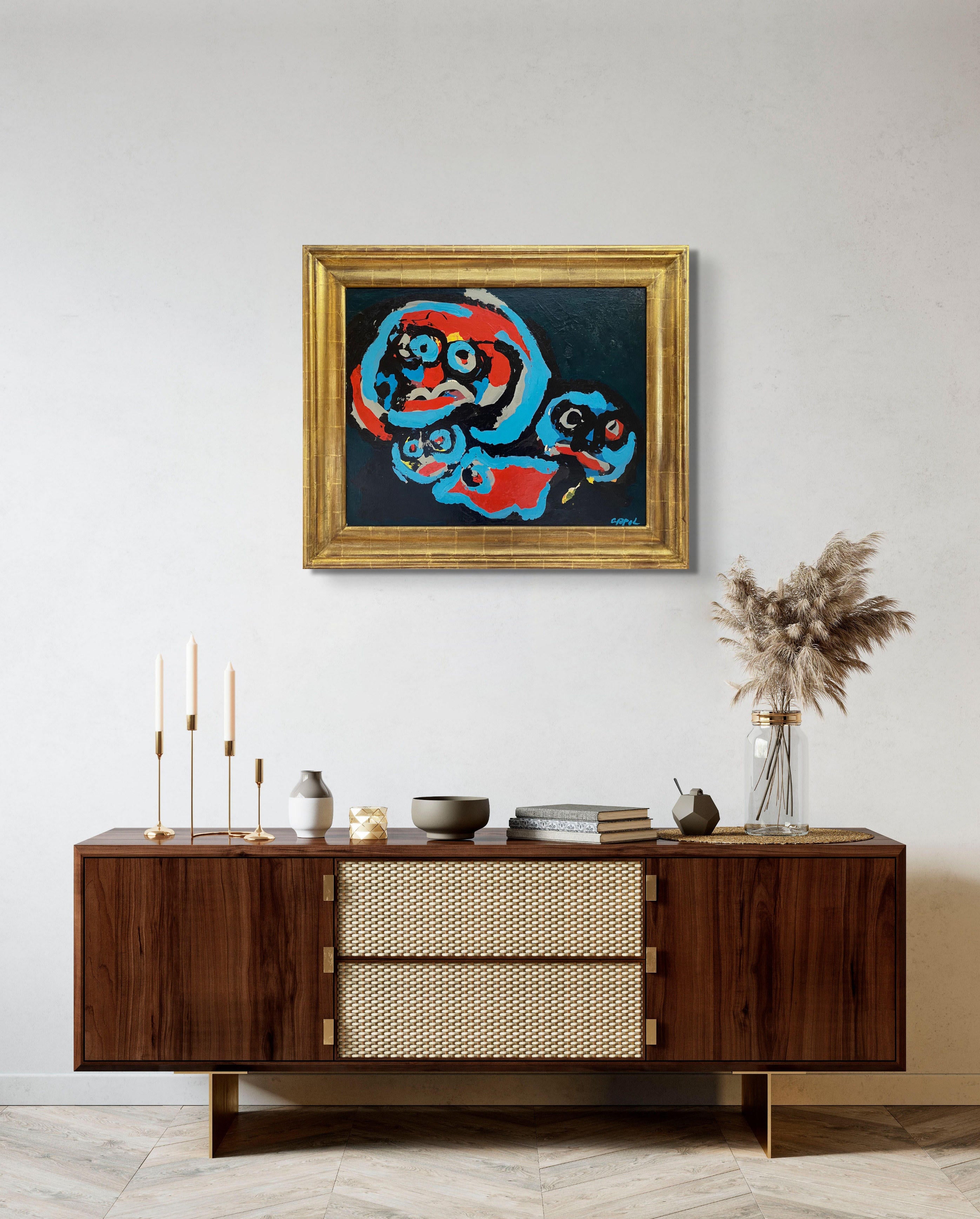 15141, Karel Appel, Figure Composition