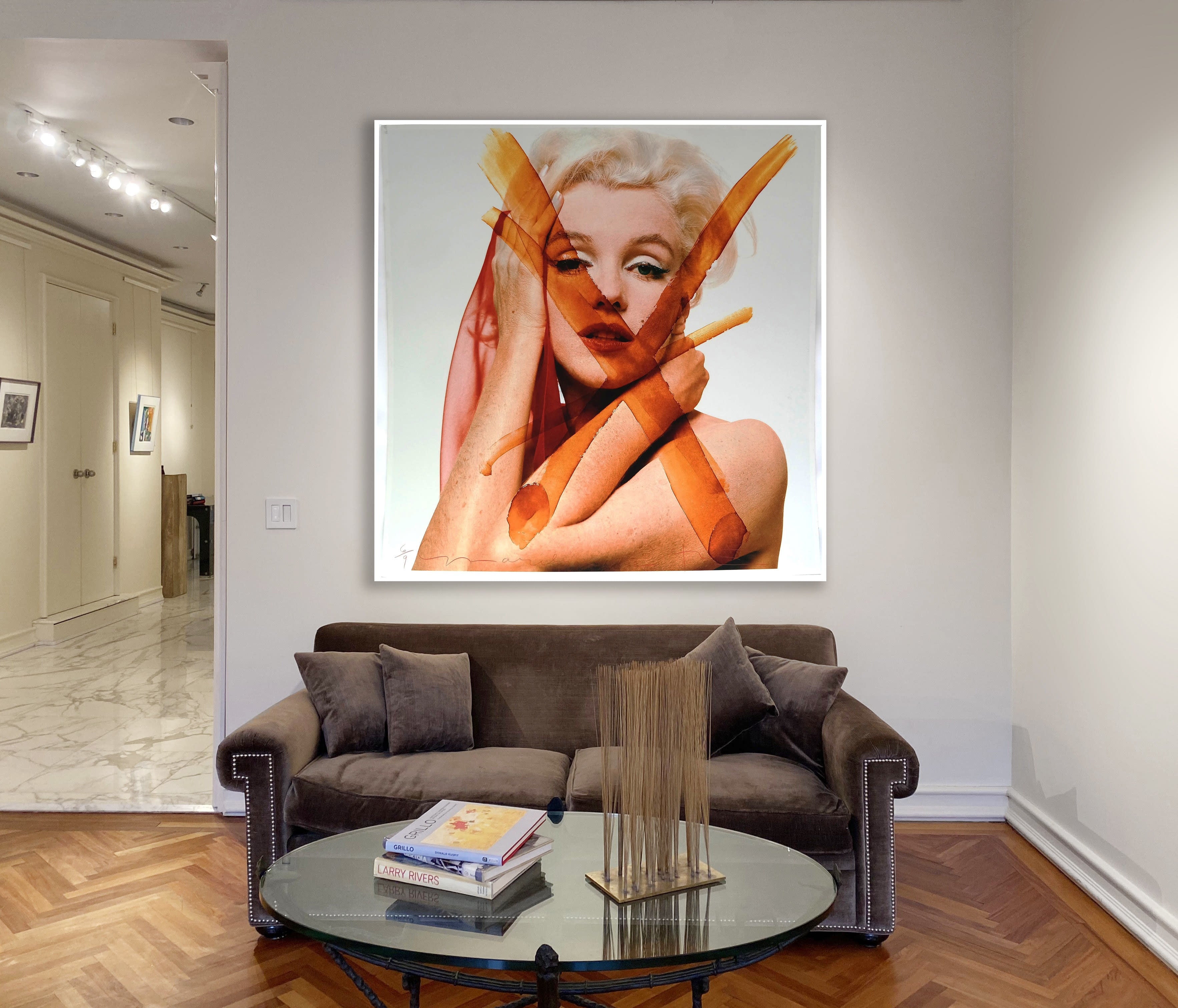 17130, Bert Stern, Blue Eyes (Double X) from Marilyn Monroe “The Last Sitting” (aka Crucifix III), 2007