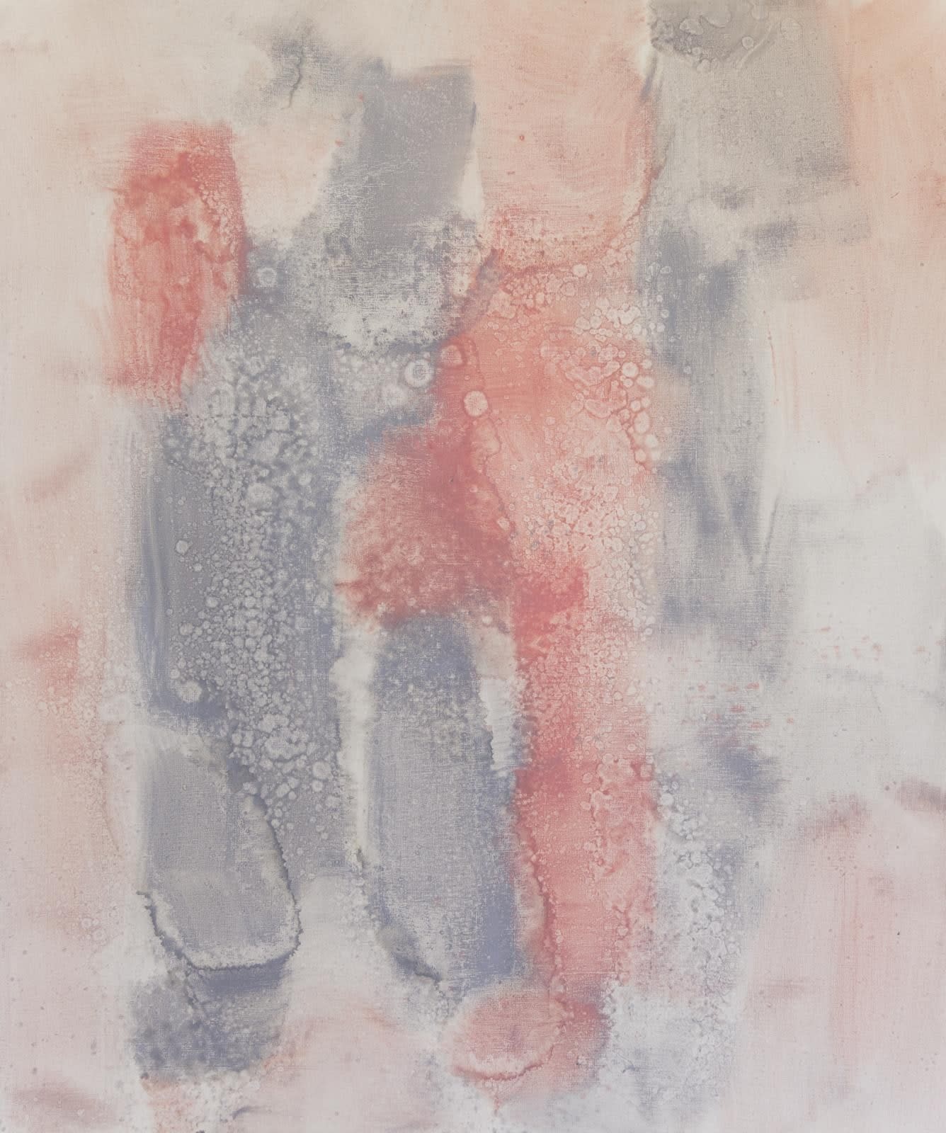 15429, Carl Holty, Red, Gray #3, 1969