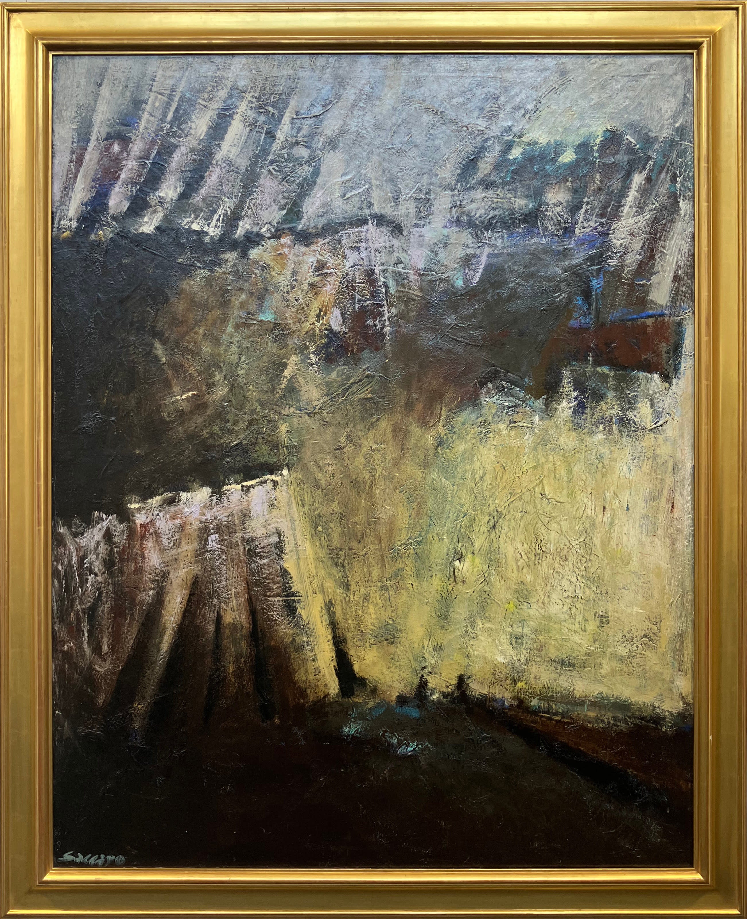 18405, John Saccaro, New Painting, 1955