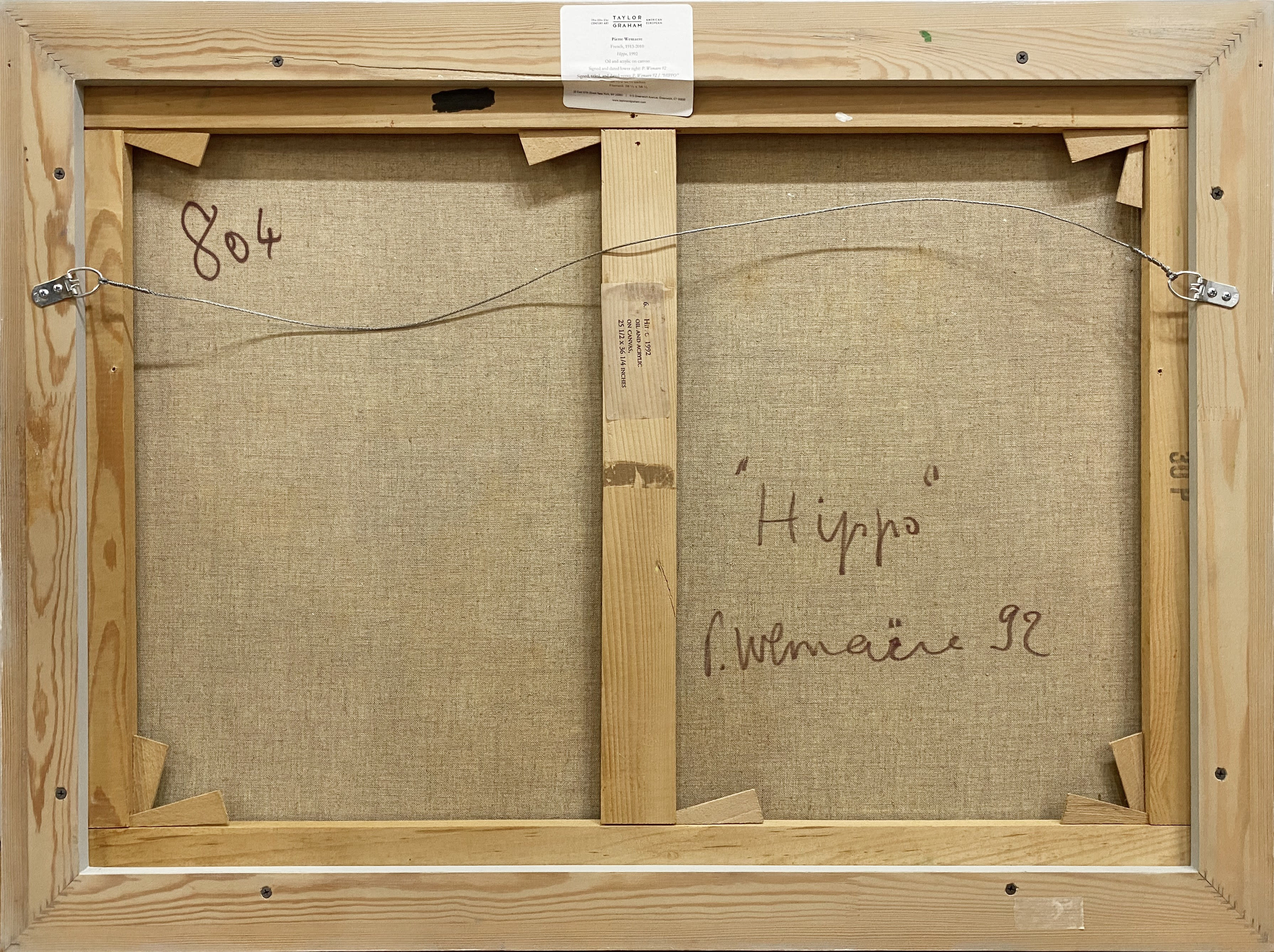 15749, Pierre Wemaëre, Hippo, 1992
