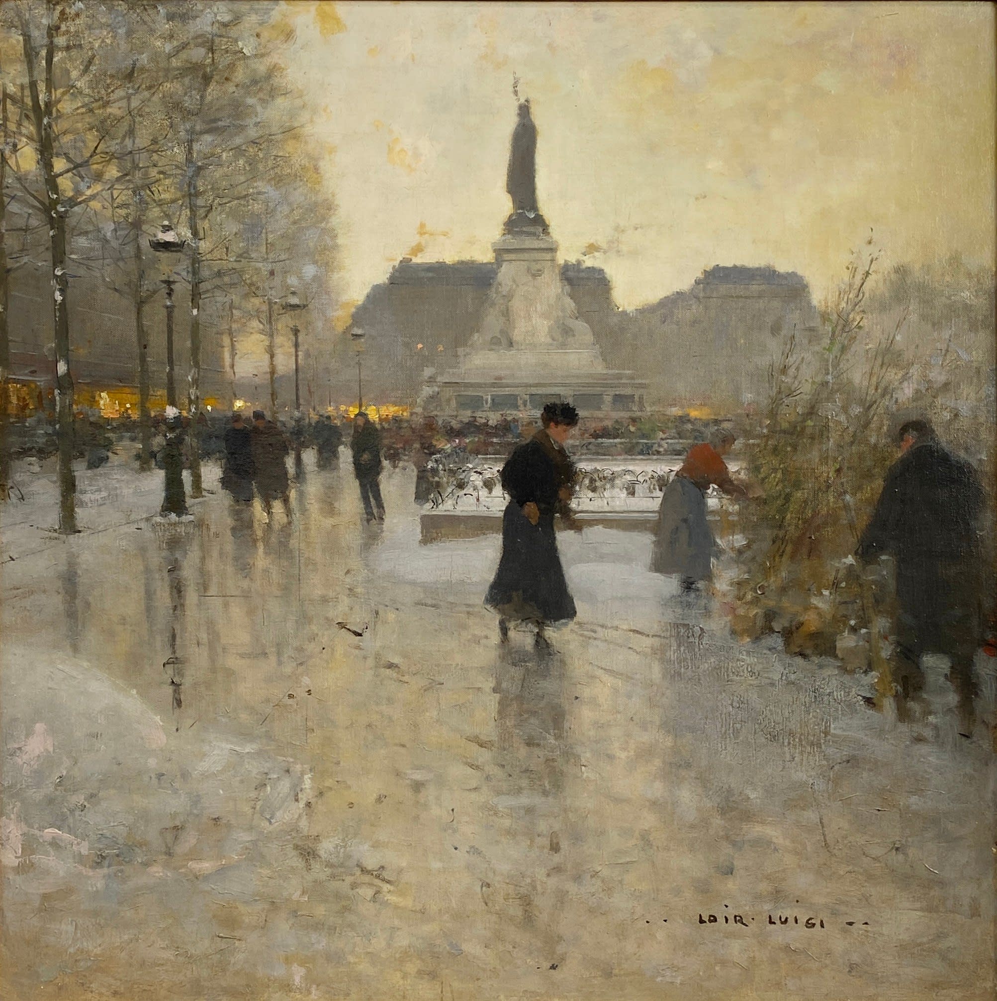 18421, Luigi Loir, Place de Republique, Circa 1890