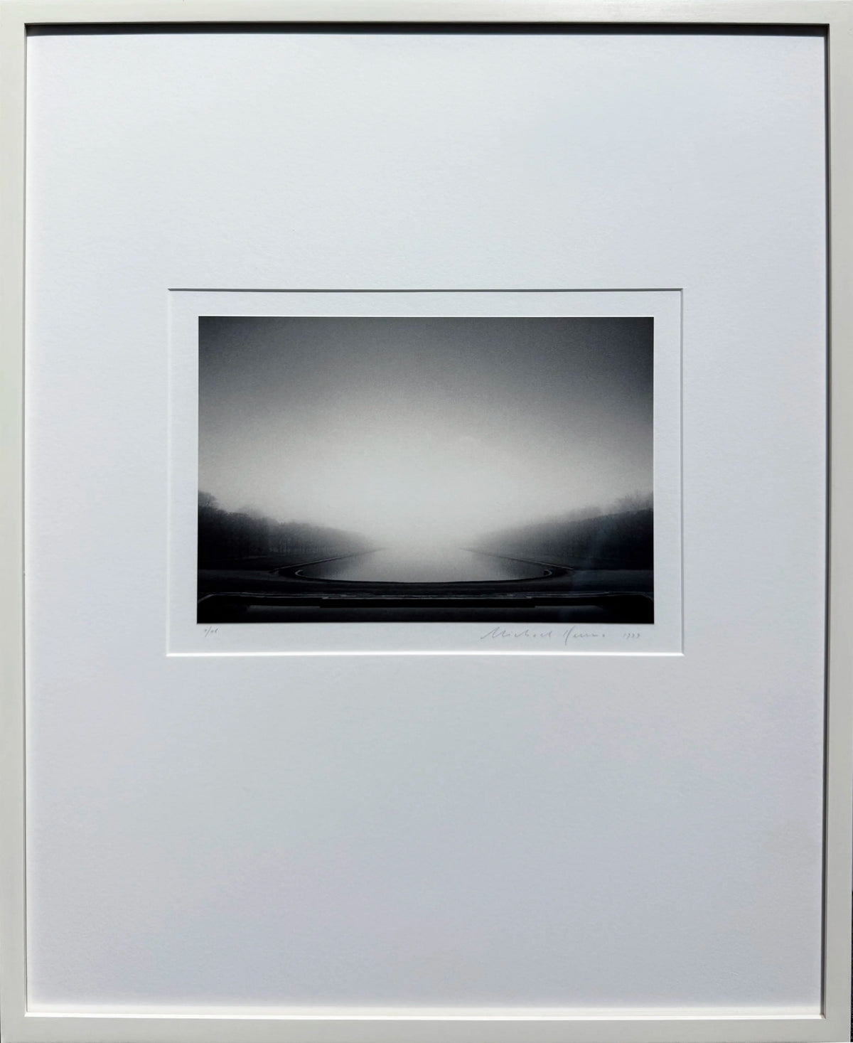 18907, Michael Kenna, Petit Canal, Versailles, France, 1999