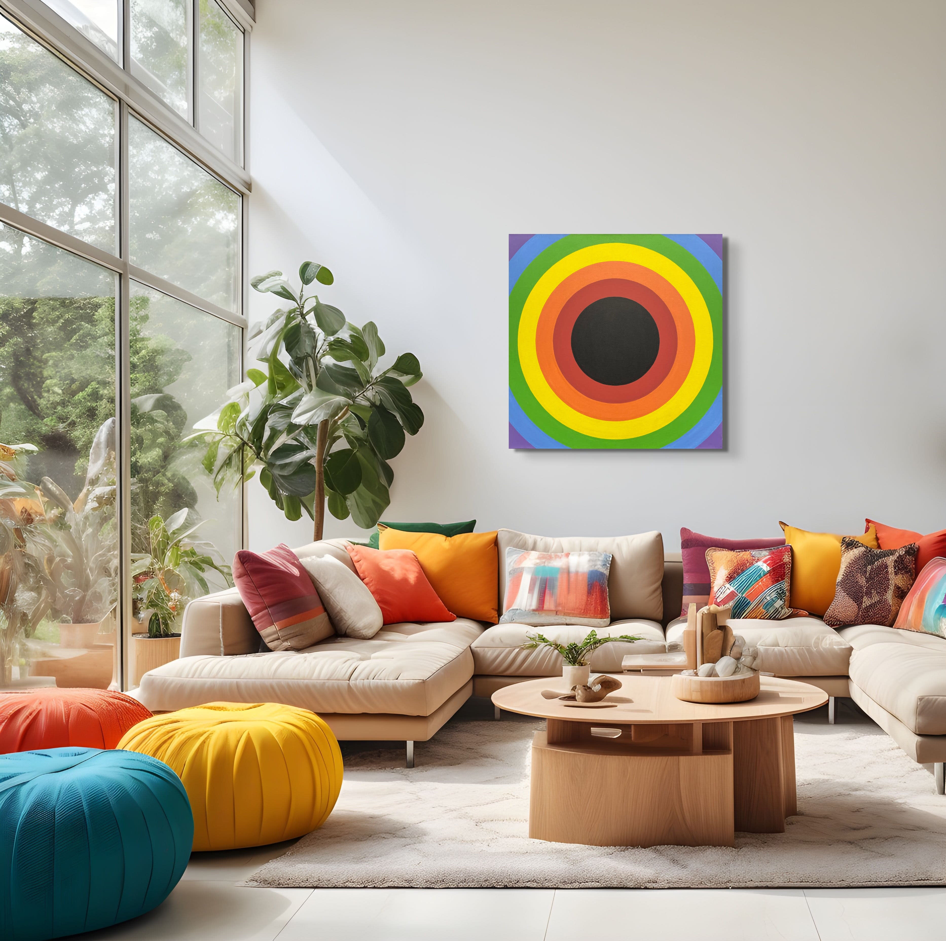 18652, Domenick Capobianco, Circles with Black Center