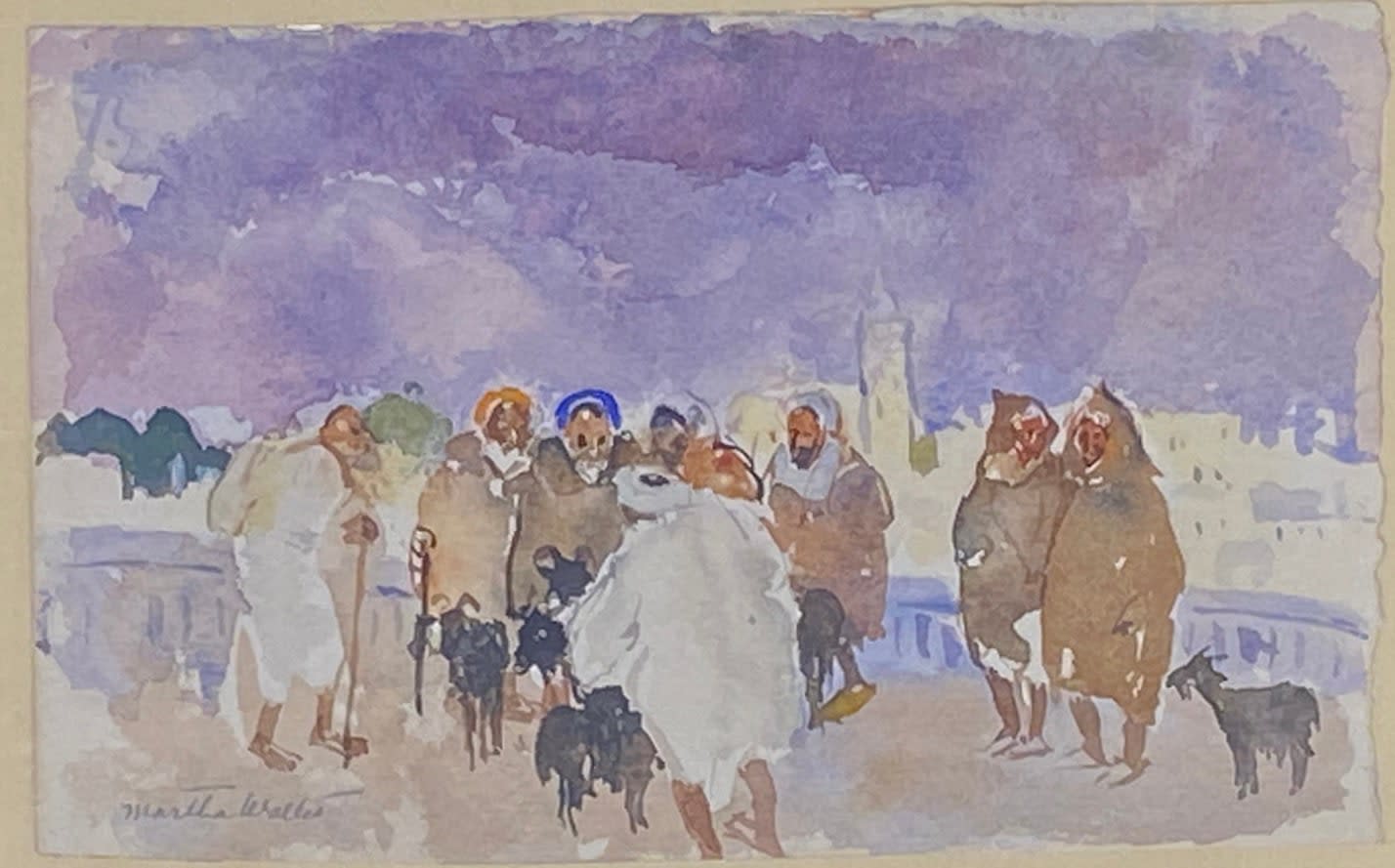 14719, Martha Walter, Goat Herders, North Africa, circa 1930