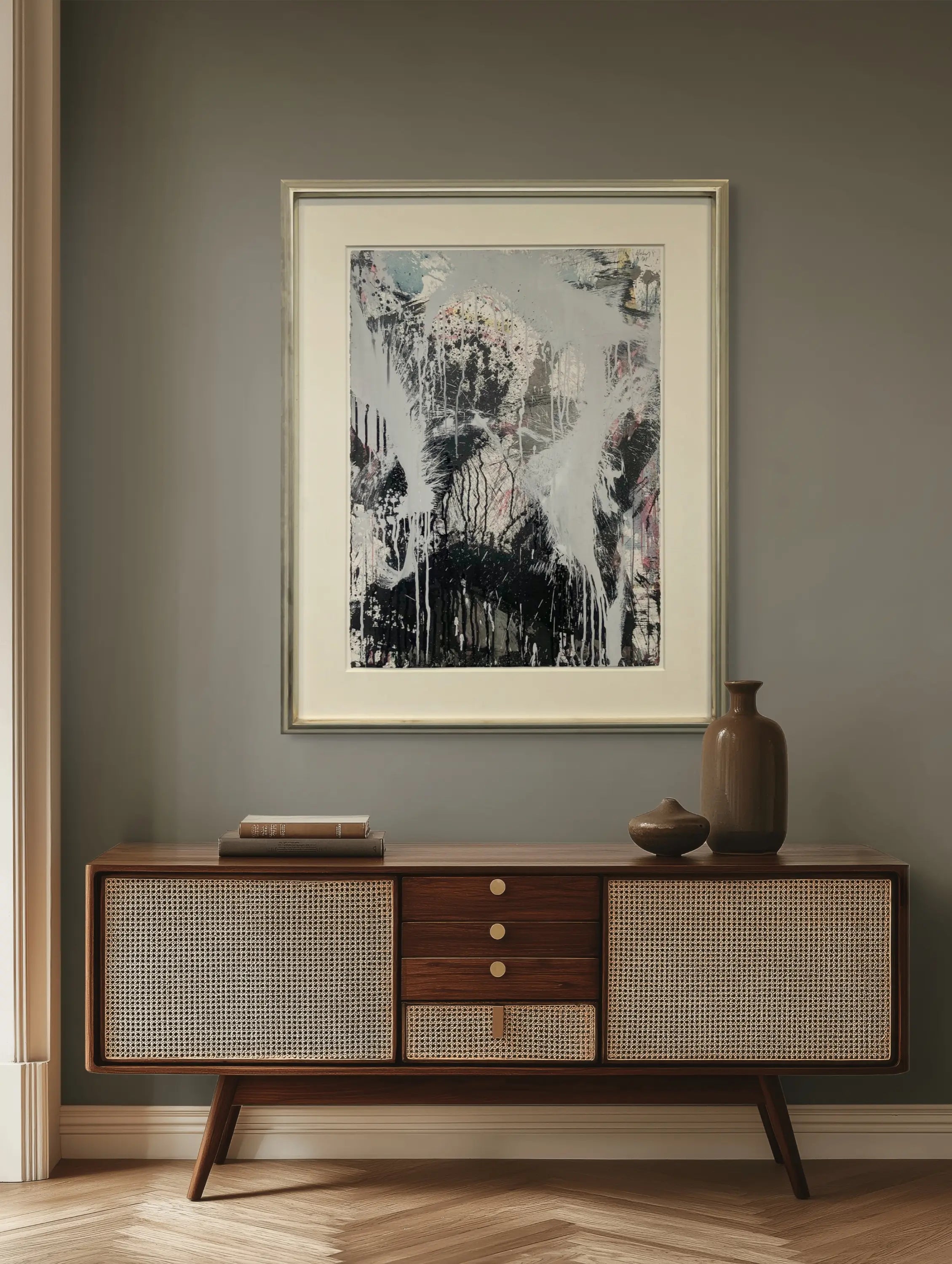 07455, Norman Bluhm, Untitled, 1961