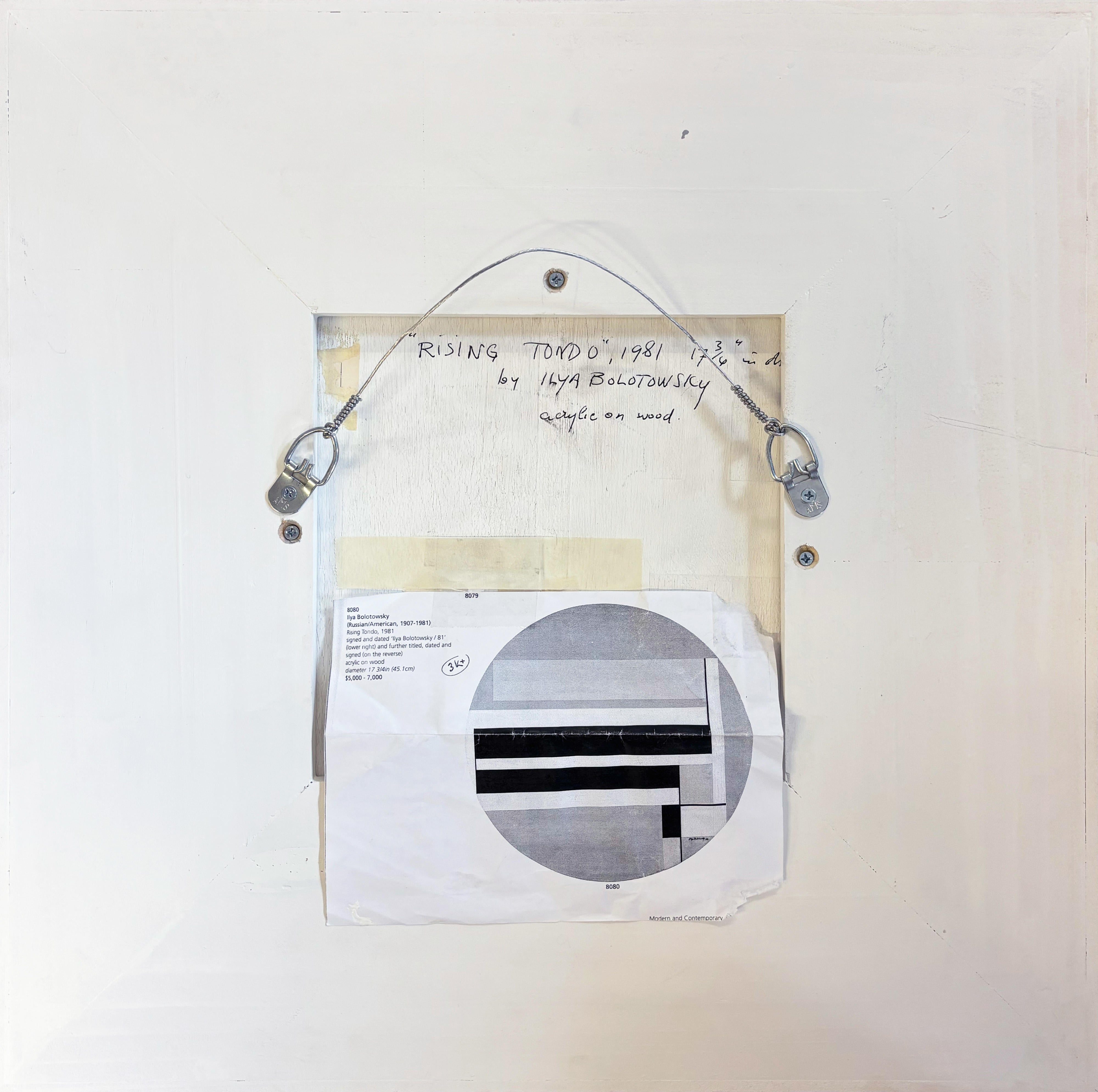 18188, Ilya Bolotowsky, Rising Tondo, 1981
