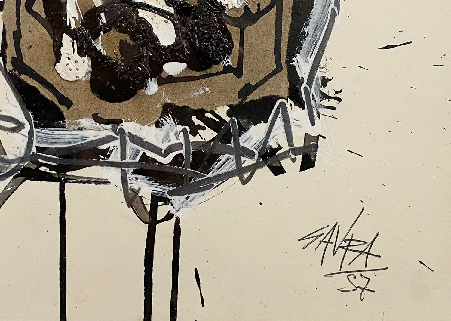 14927, Antonio Saura, Vingt Visages, 1957