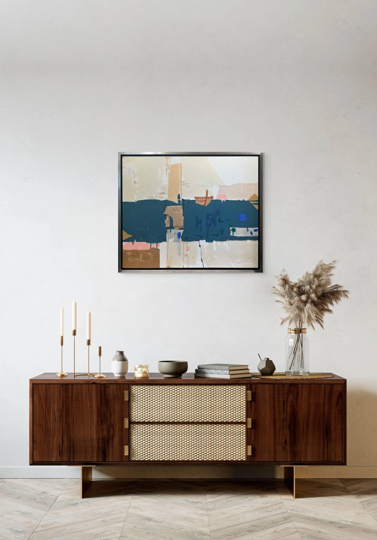 17220, Claude Bentley, Objects in a Landscape, 1980