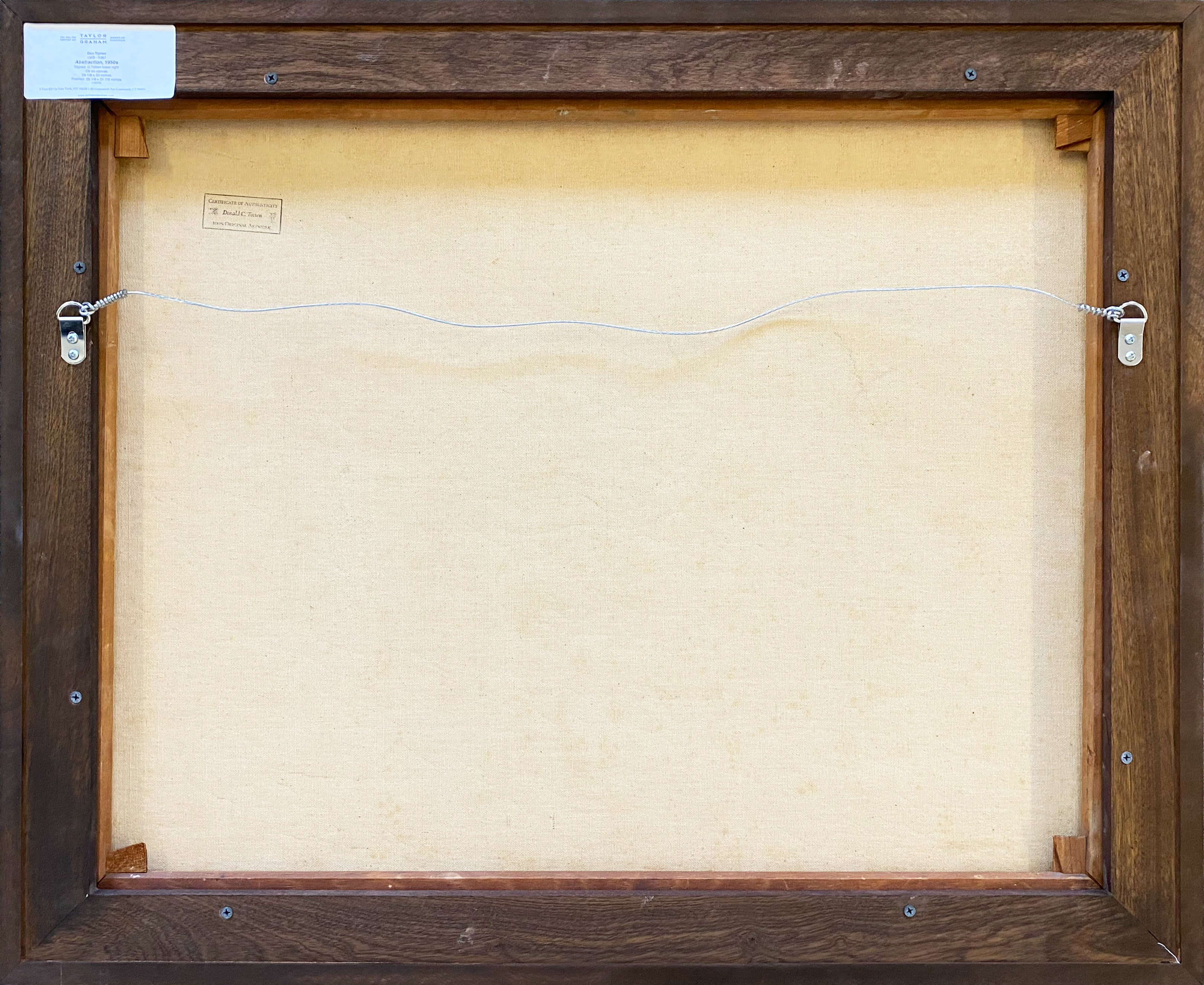 18229, Don Totten, Abstraction, 1950s