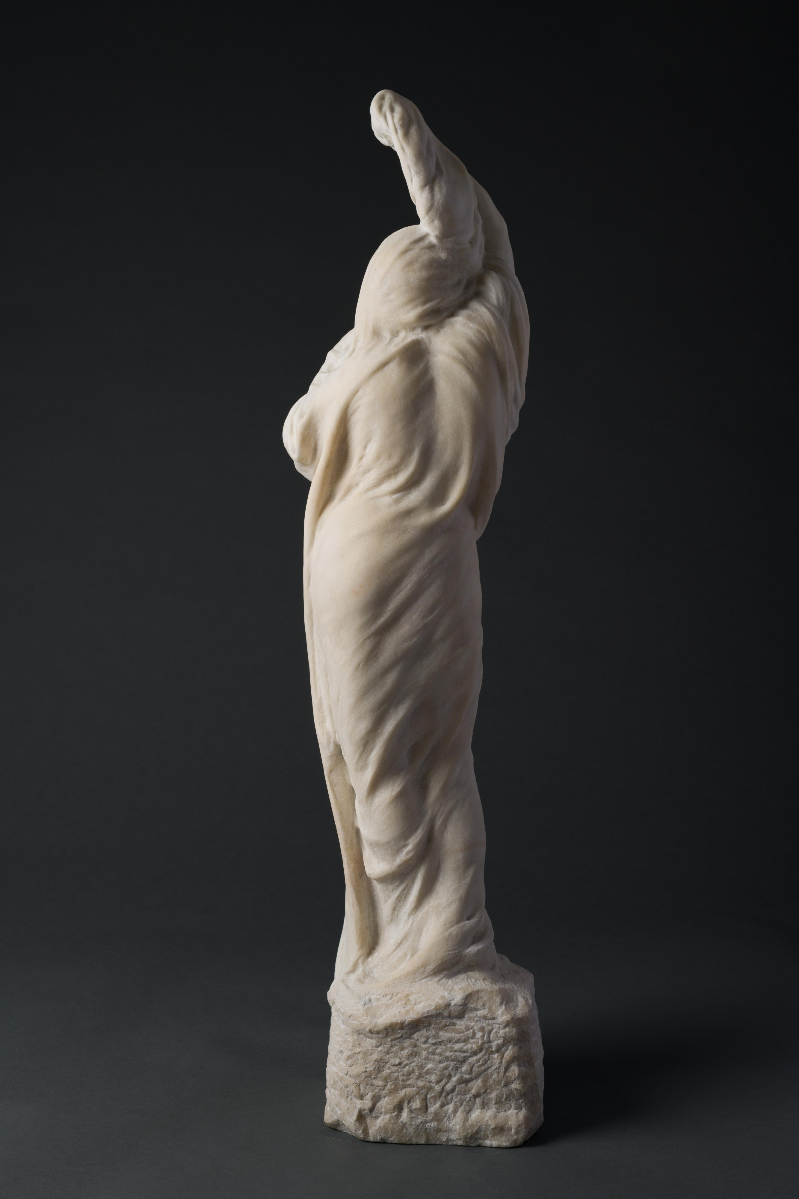 16662, Gutzon Borglum, Draped Woman, 1902-1915