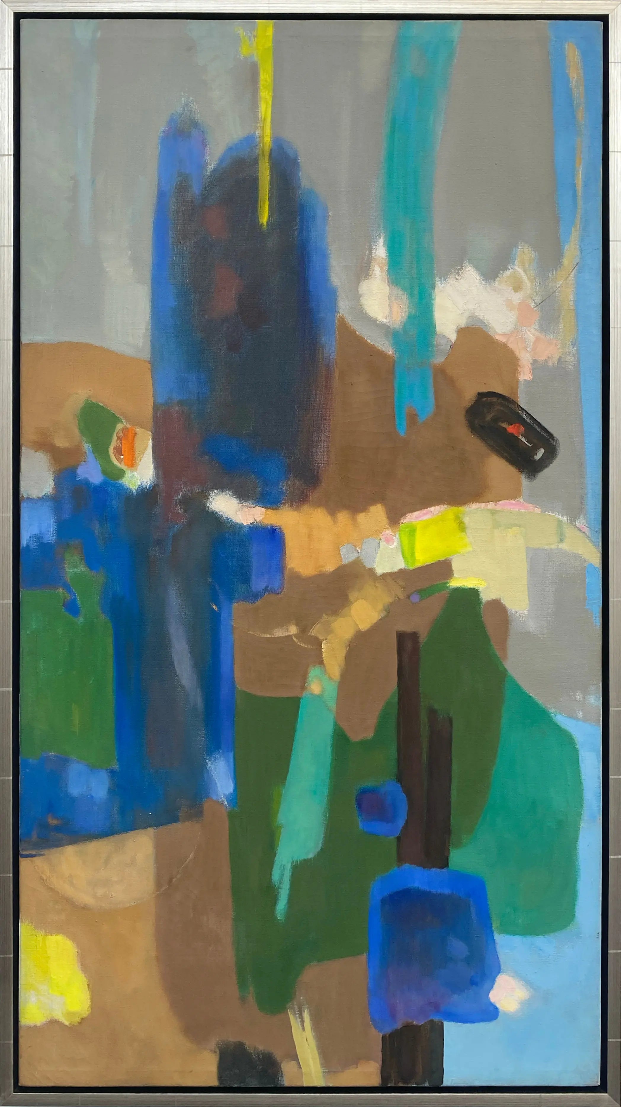 18253, Don Totten, Composition Blue, 1960s