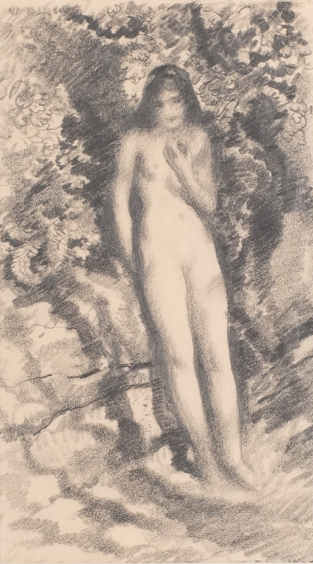 15375, Francis Luis Mora, Eve in the Garden, Circa 1900