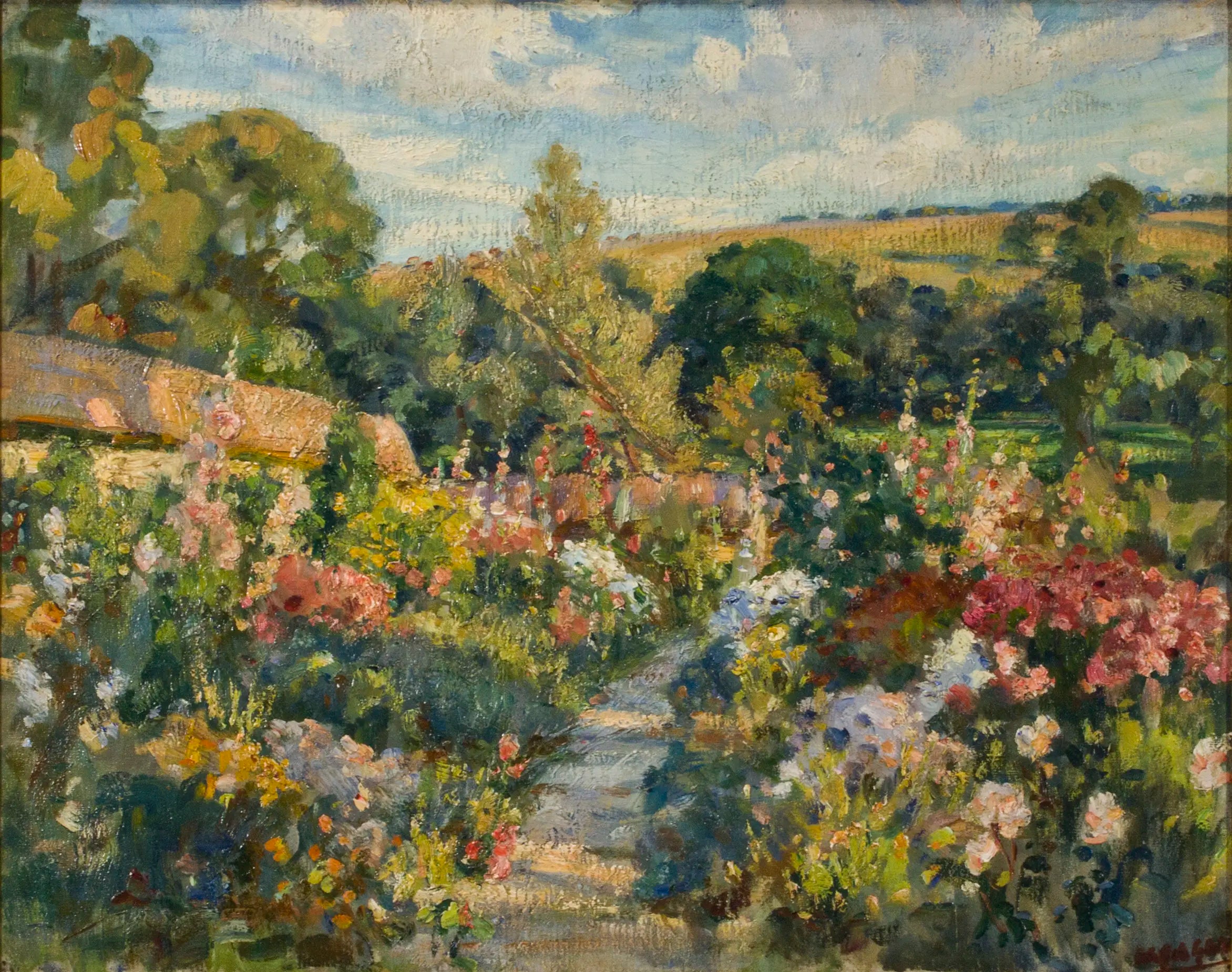 14696, Wilfred Gabriel de Glehn, The Garden View