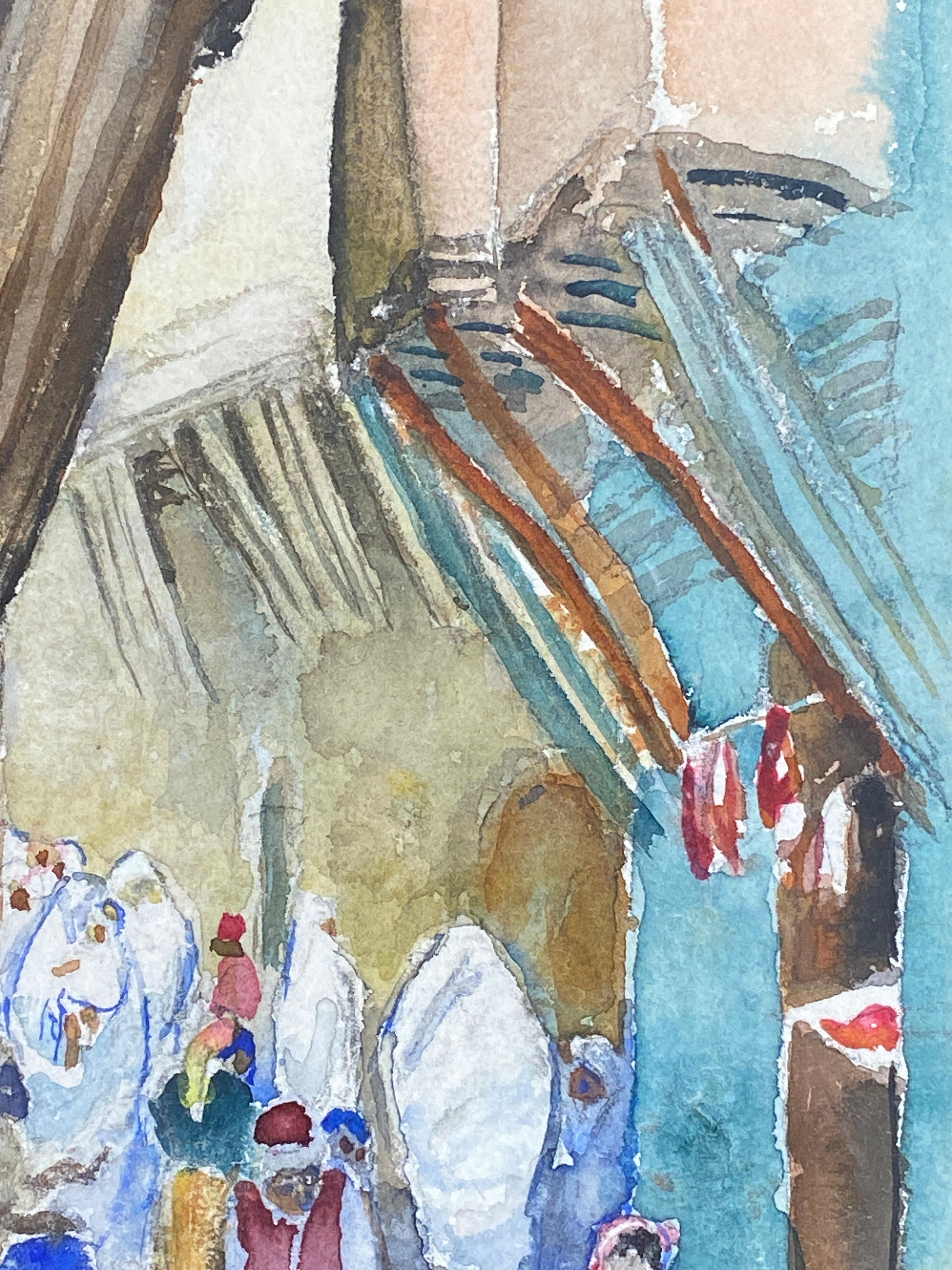 14979, Martha Walter, Passageway, North Africa, circa 1930