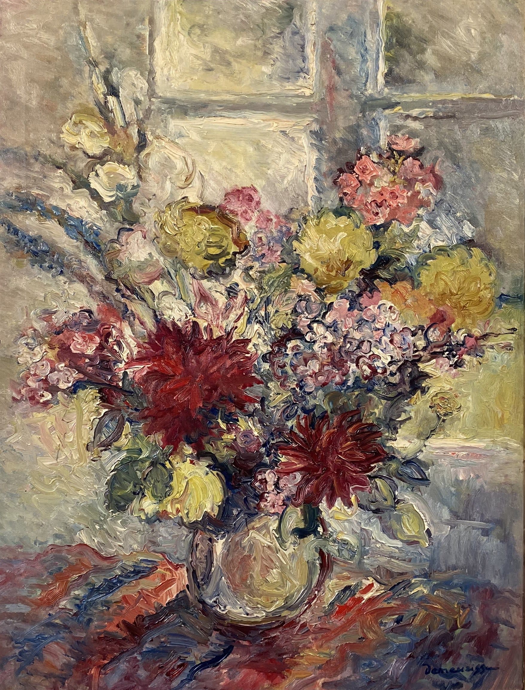 14747, René Demeurisse, Floral Still Life
